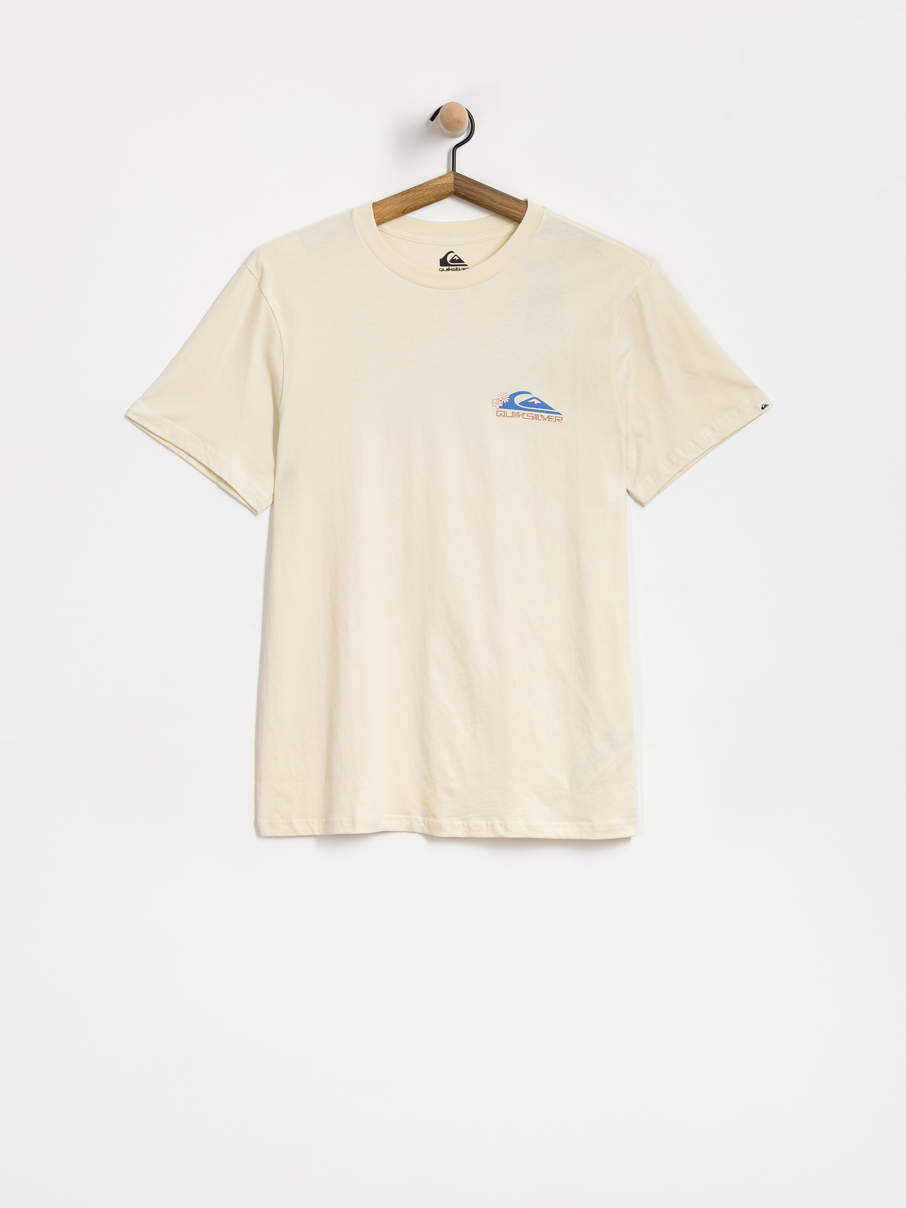 Tricou Quiksilver Ev Barrel Paradise (bone white)
