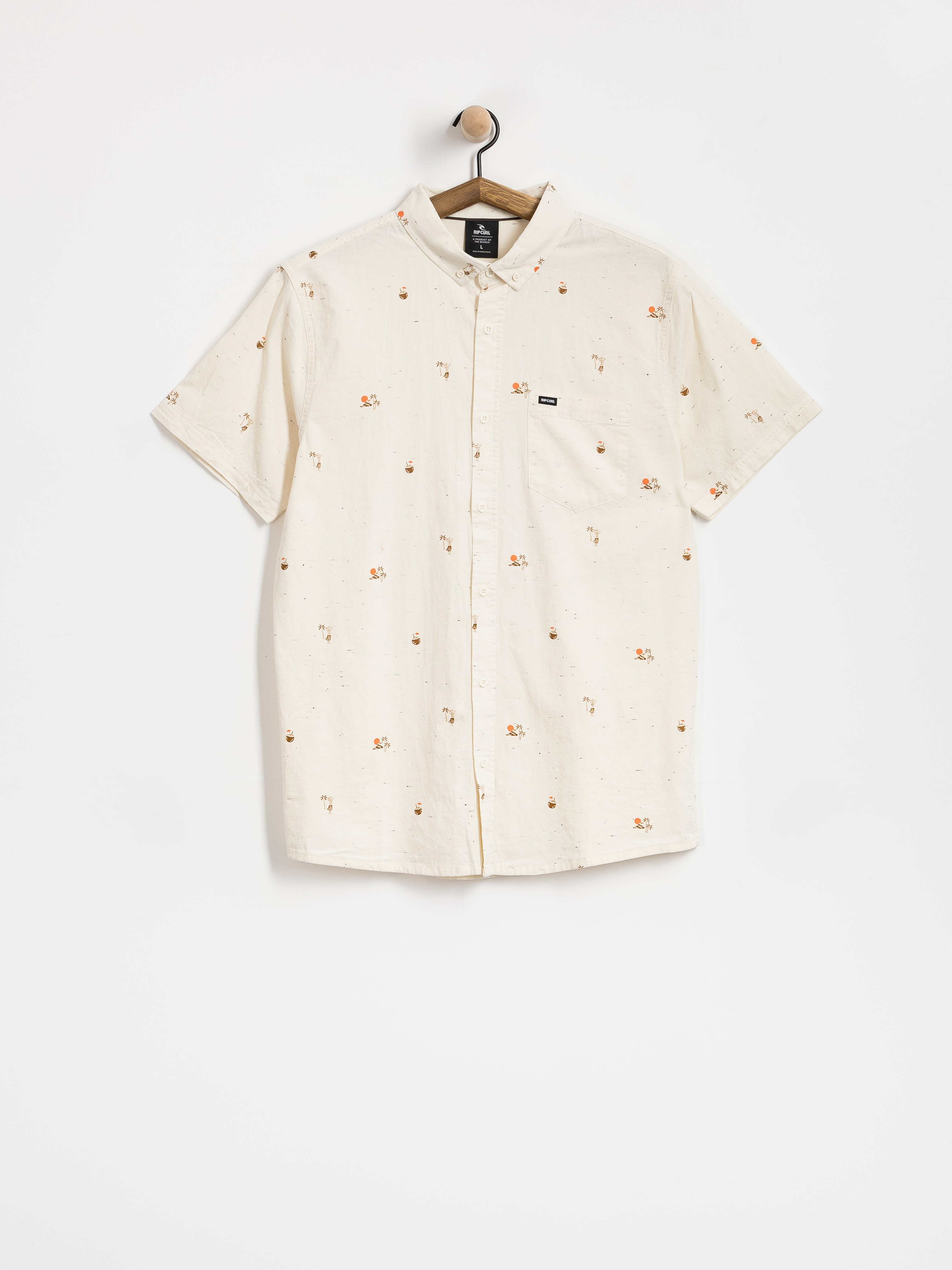 Cămașă Rip Curl Skelly Breach (off white)