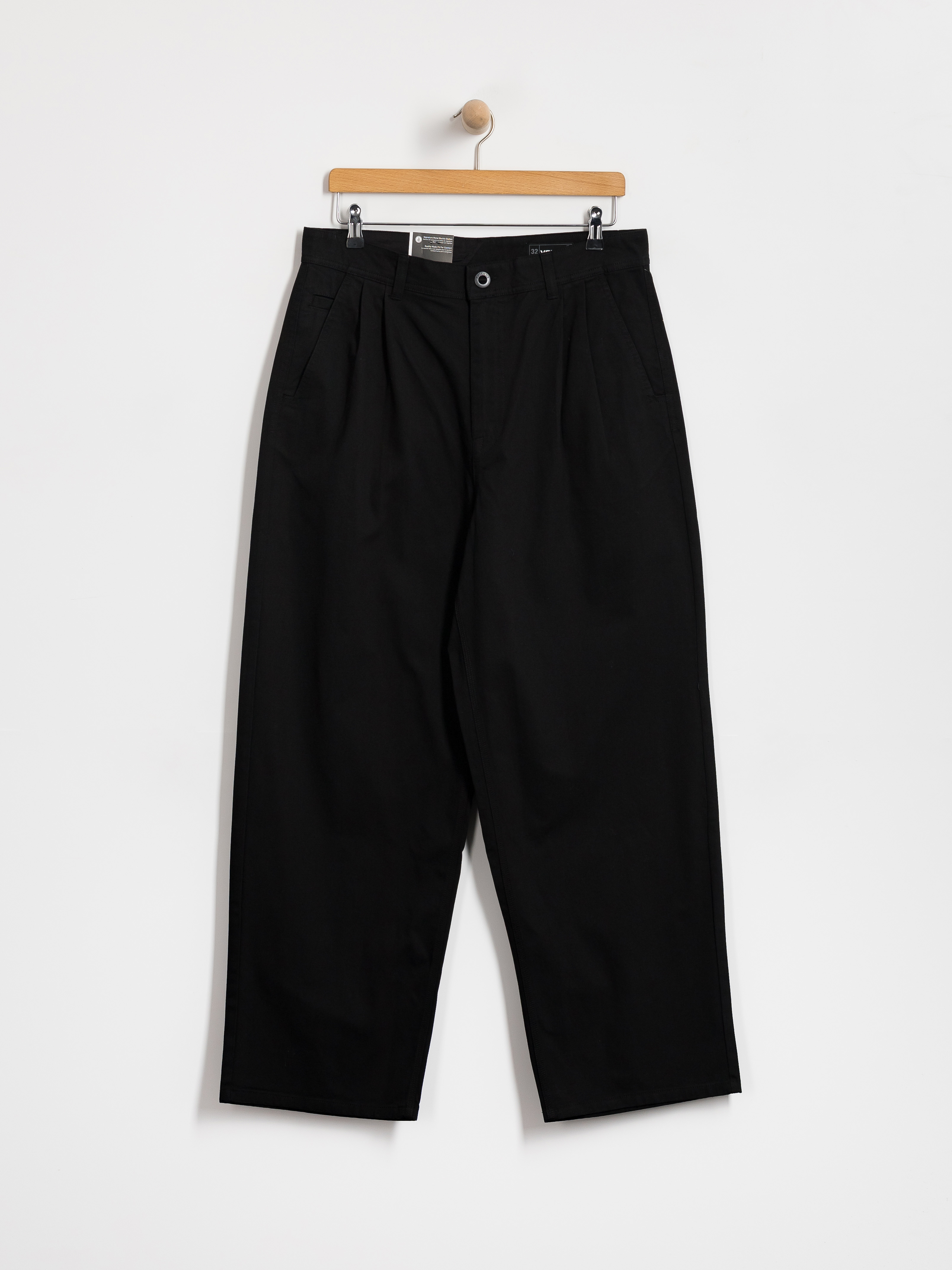 Pantaloni Volcom Baggos Pleat (black)