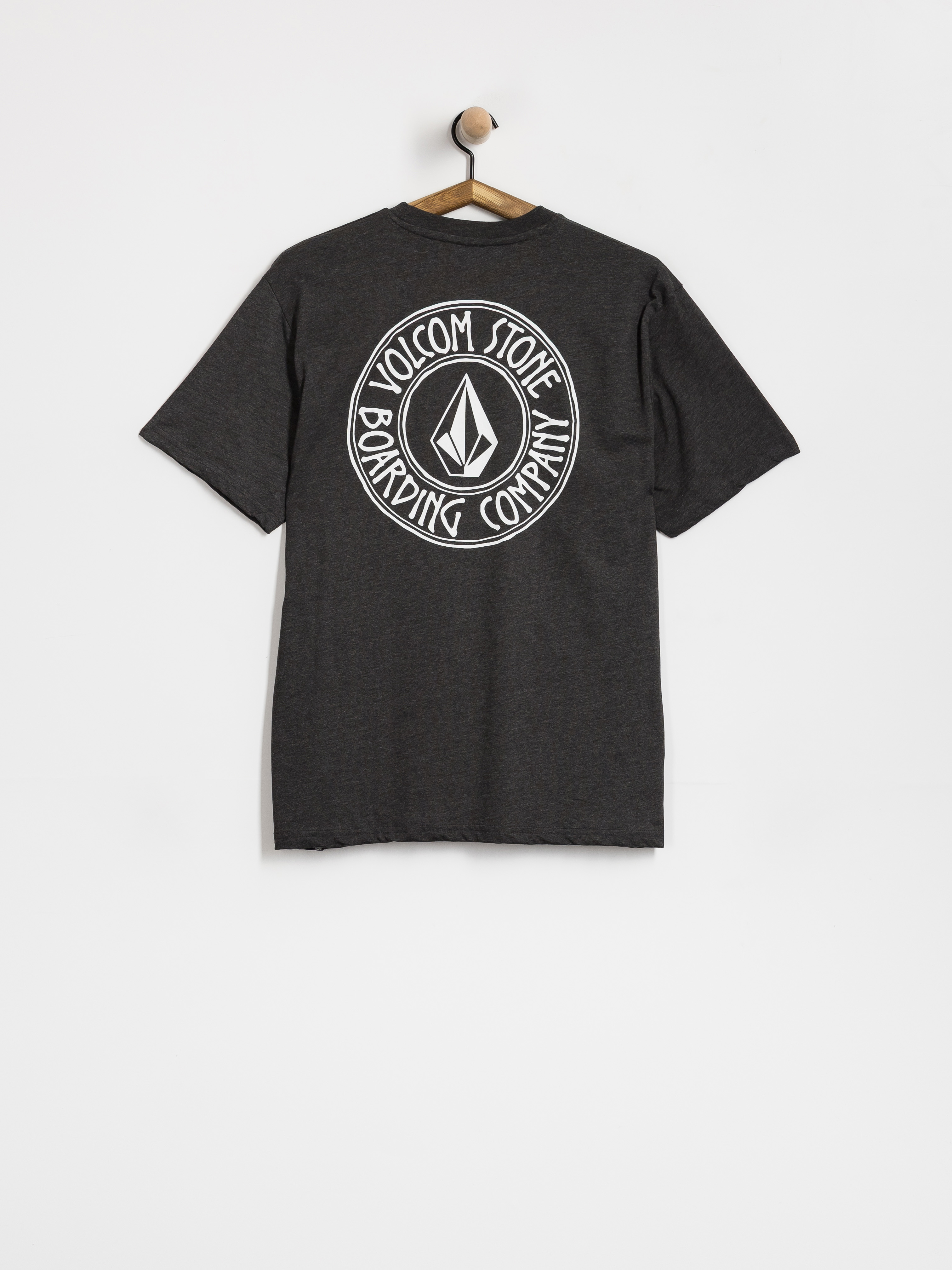 Tricou Volcom Drain You Hth (heather black)