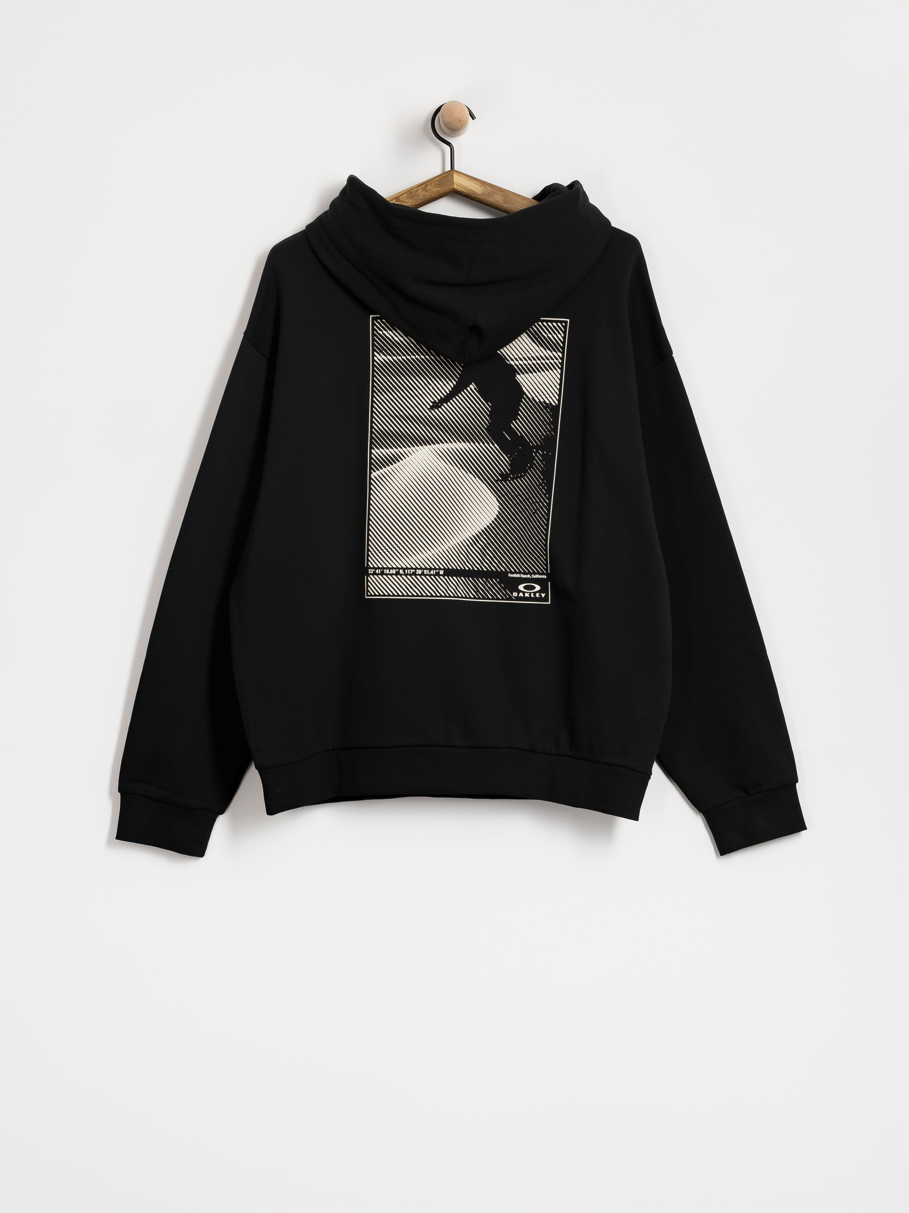 Hanorac cu glugă Oakley Sandboard HD (pitch black)