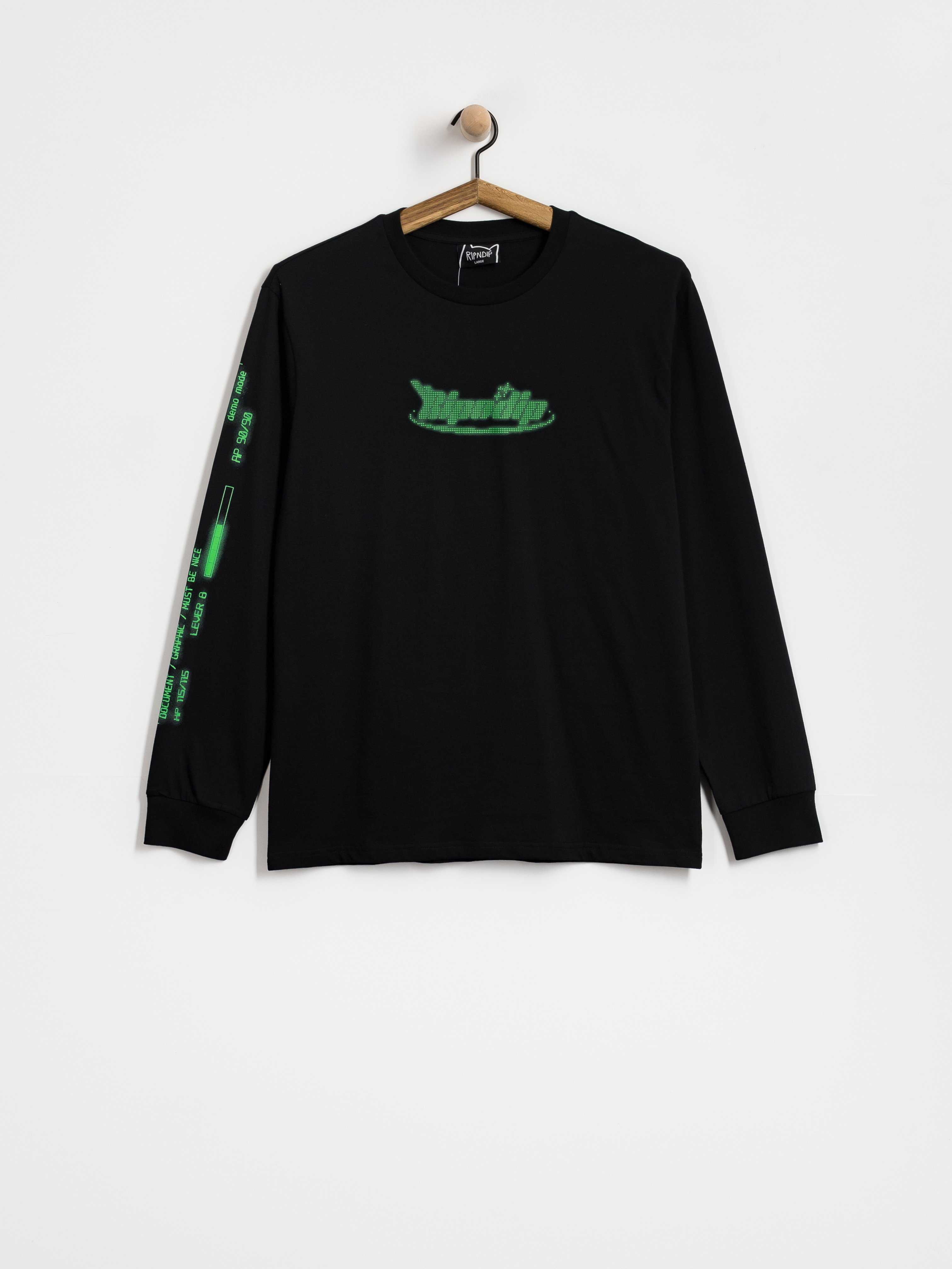 Longsleeve RipNDip Technologic (black wash)