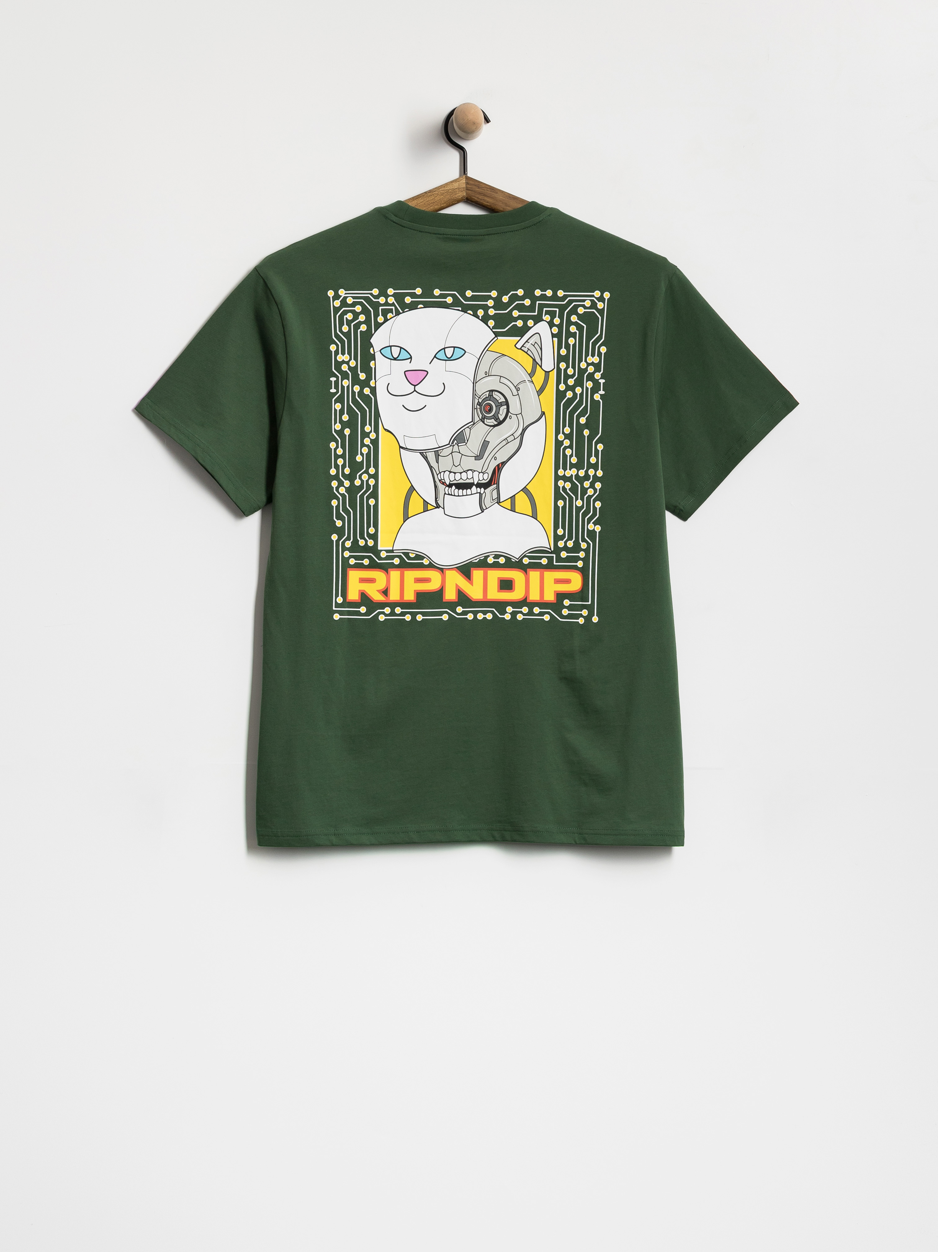 Tricou RipNDip Plugged In (dark forest)
