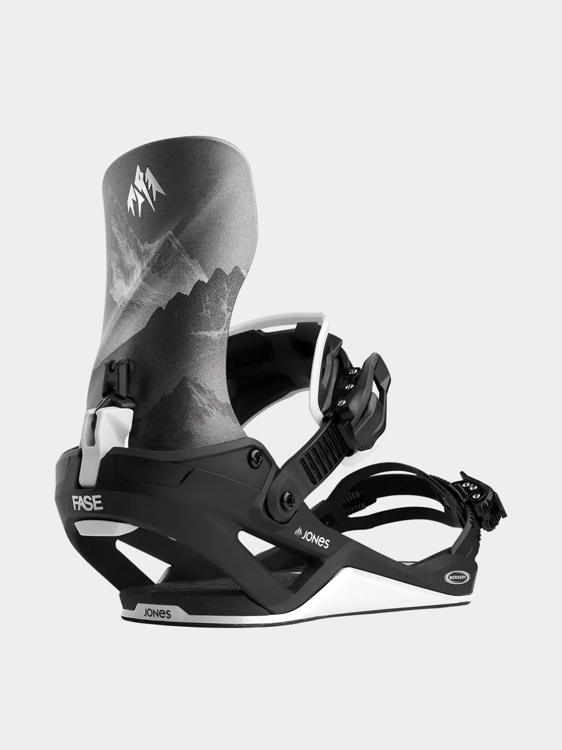 Pentru bărbați Legături pentru snowboard Jones Snowboards Mercury Fase Mtn (black/silver)