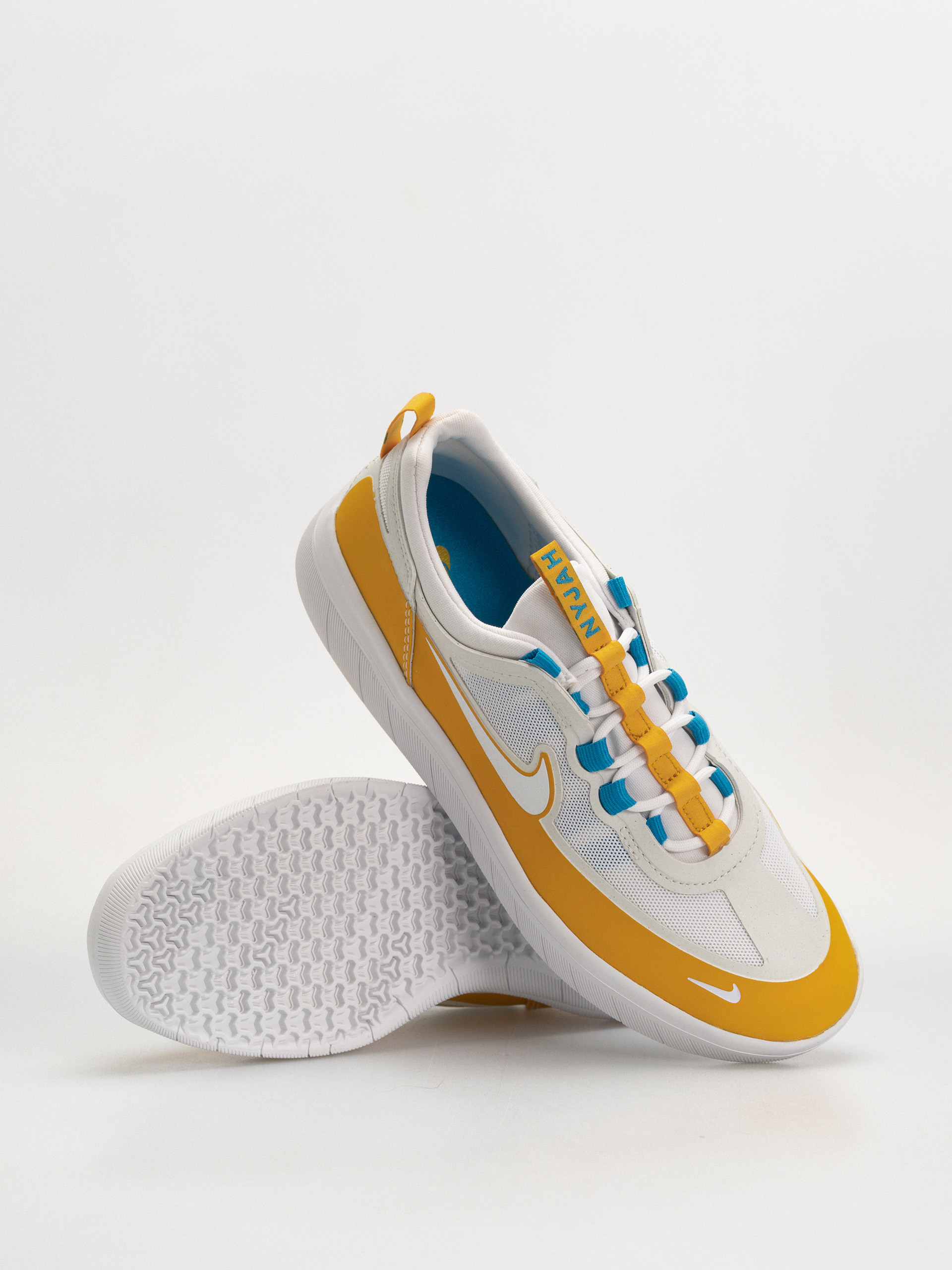 Pantofi Nike SB Nyjah Free 2 (dark sulfur/white laser blue)
