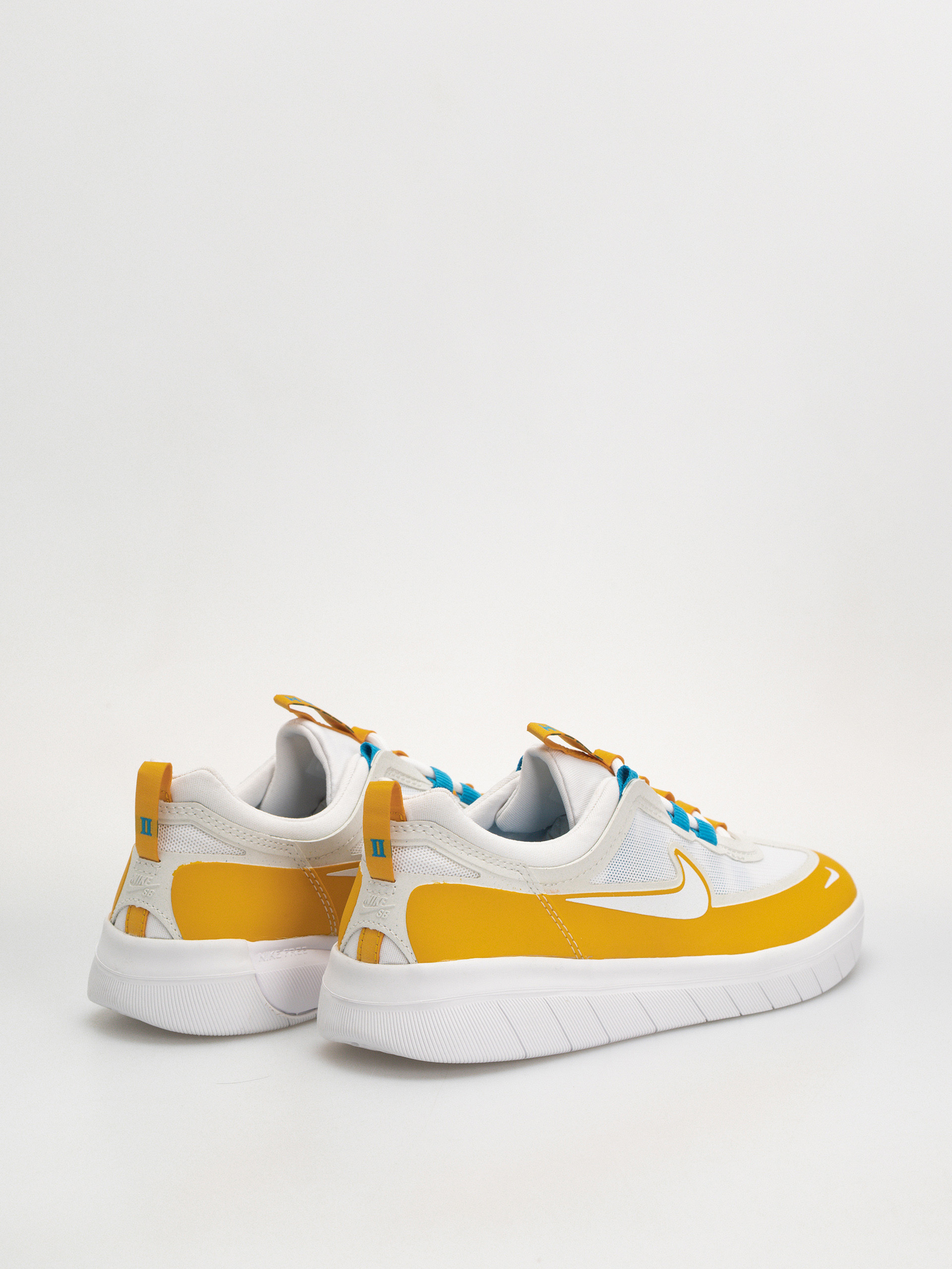 Pantofi Nike SB Nyjah Free 2 (dark sulfur/white laser blue)