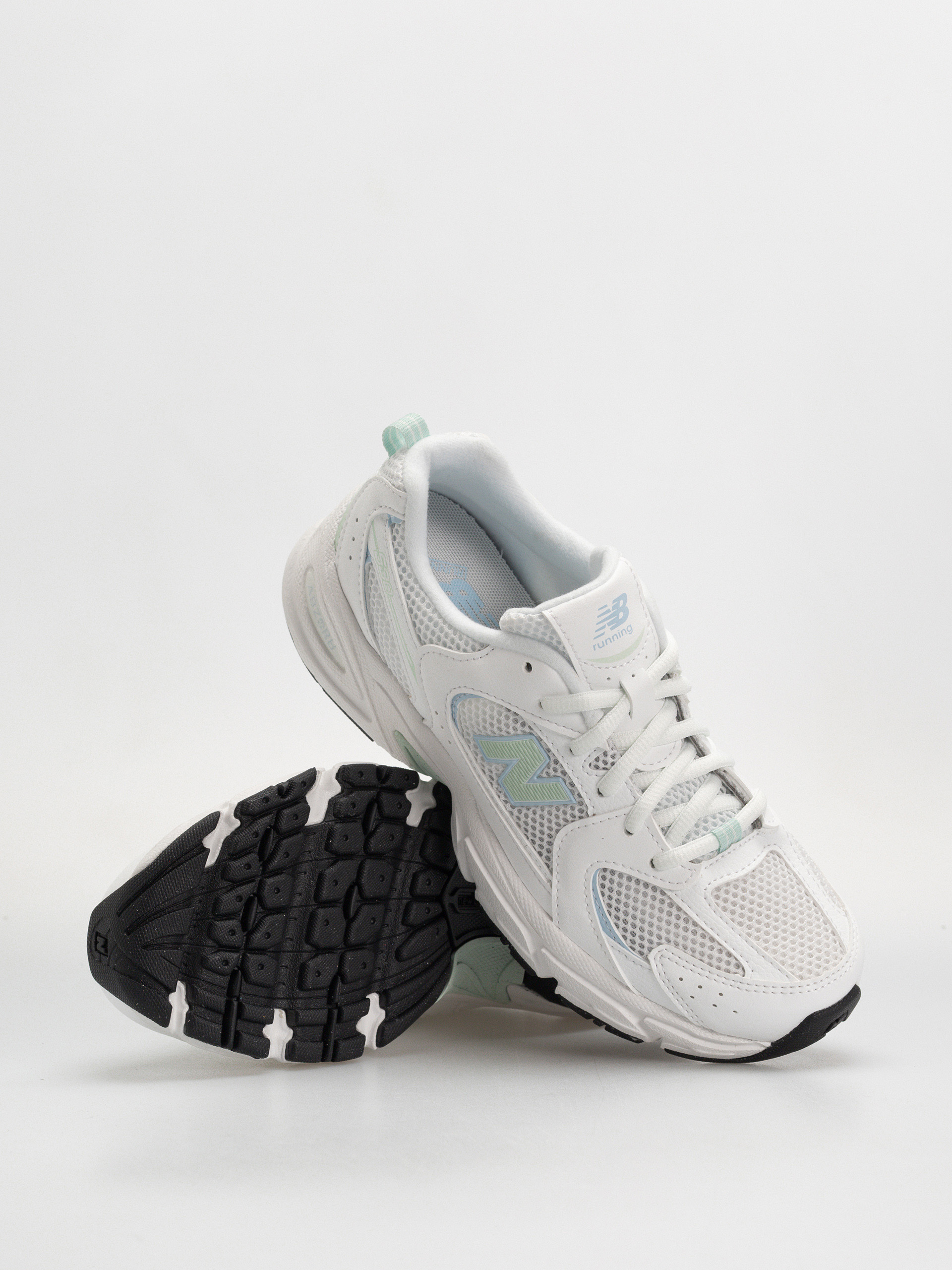 Pantofi New Balance 530 JR (103 white/cosmic jade)