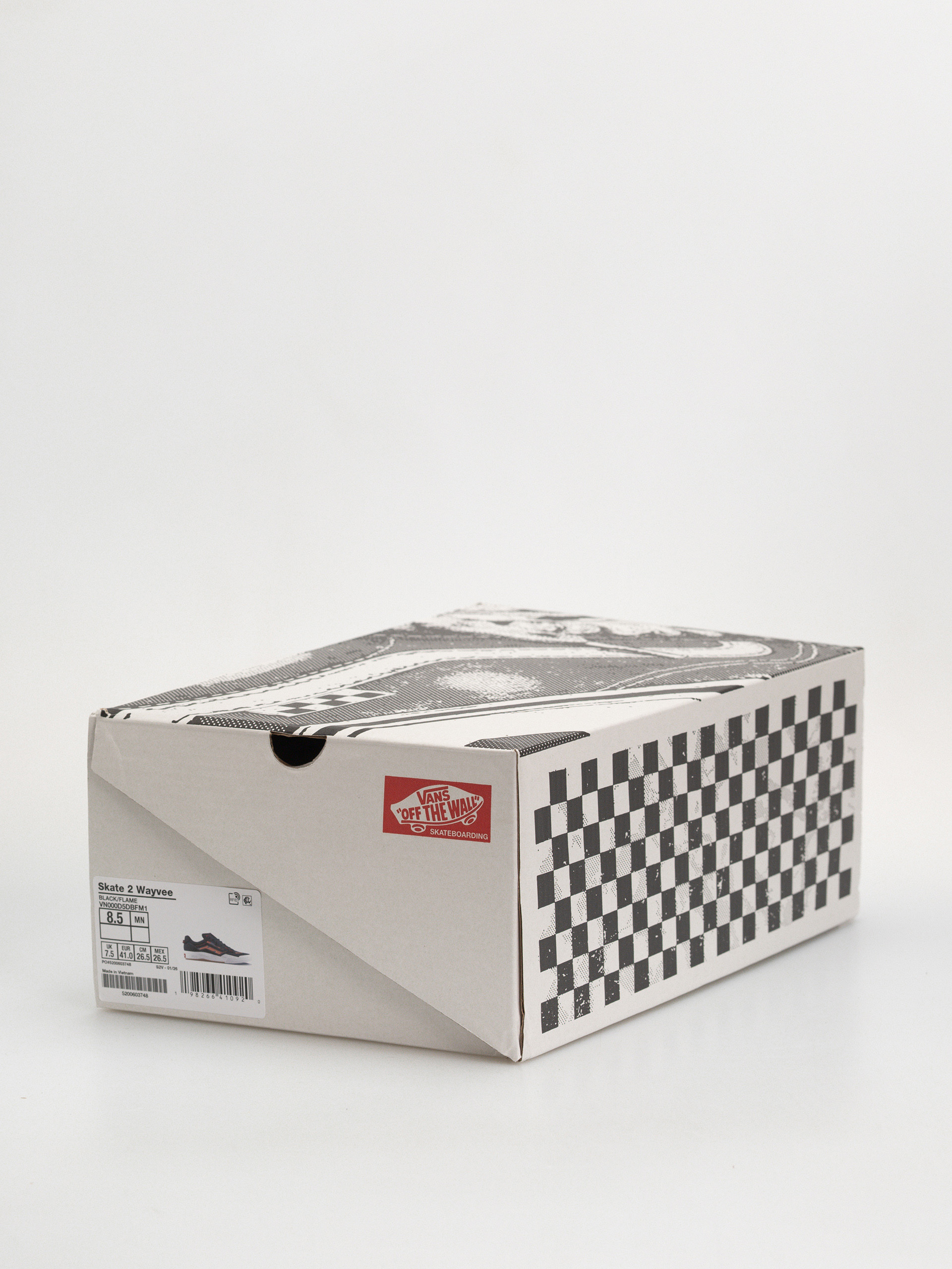 Pantofi Vans Skate 2 Wayvee (black/flame)