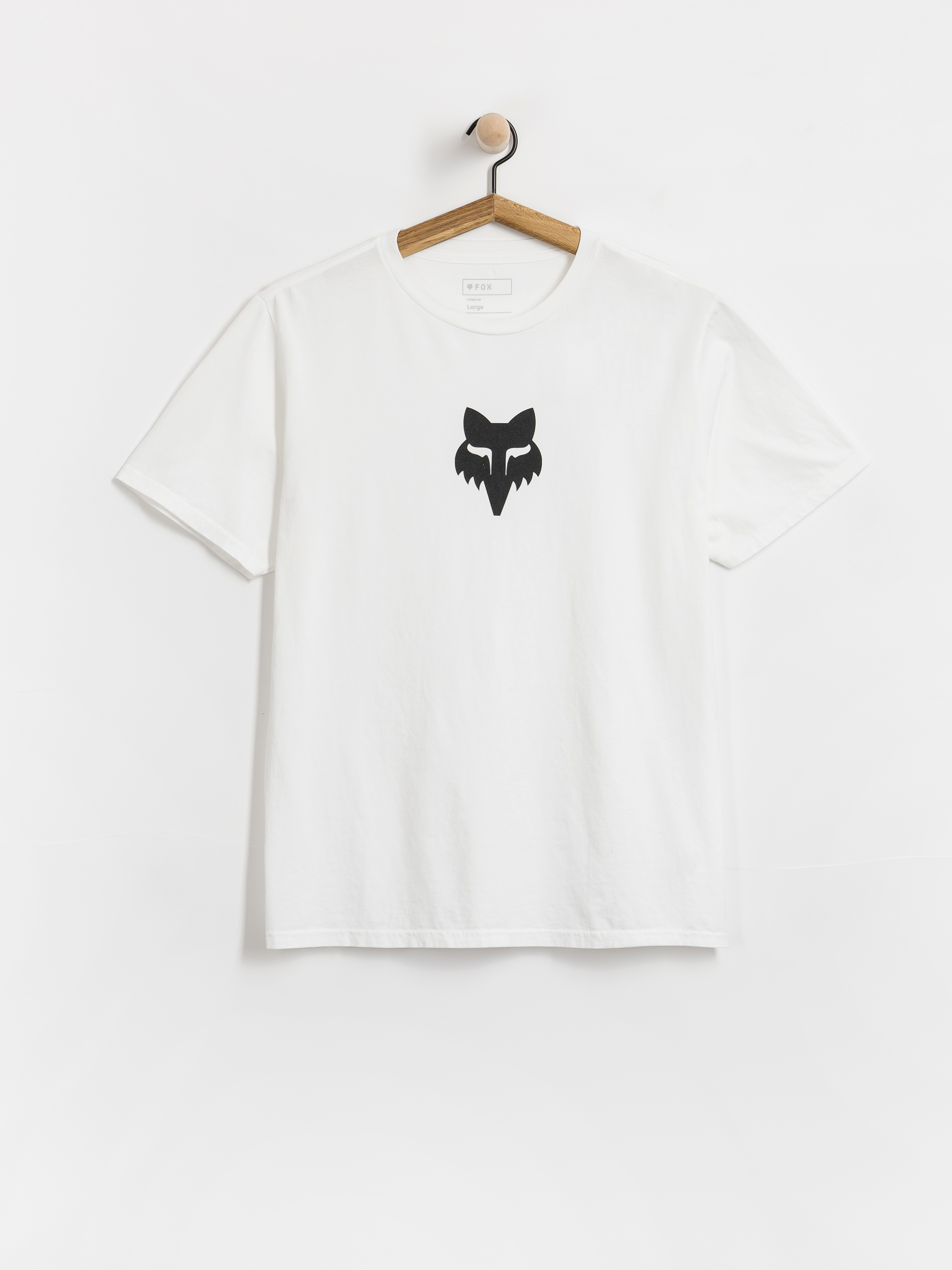 Tricou Fox Head 195 (optic white)