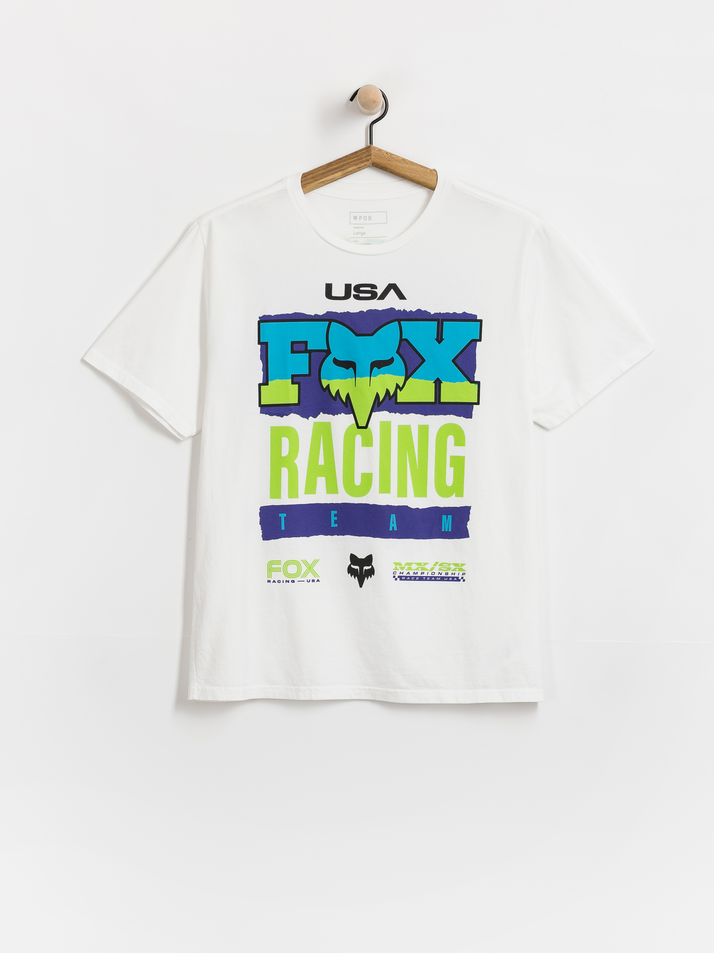 Tricou Fox Hardcore 195 (white)