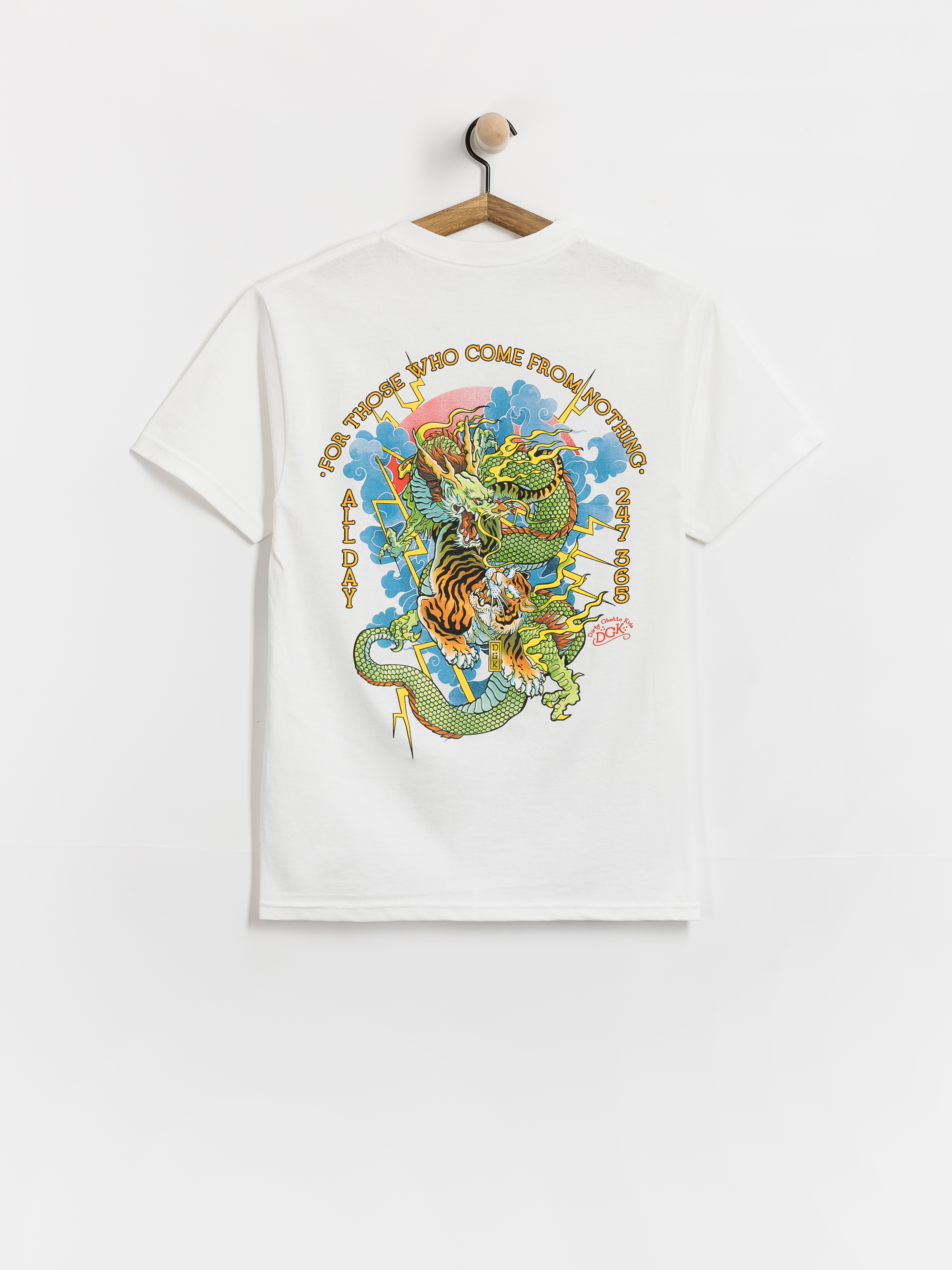 Tricou DGK Battle (white)