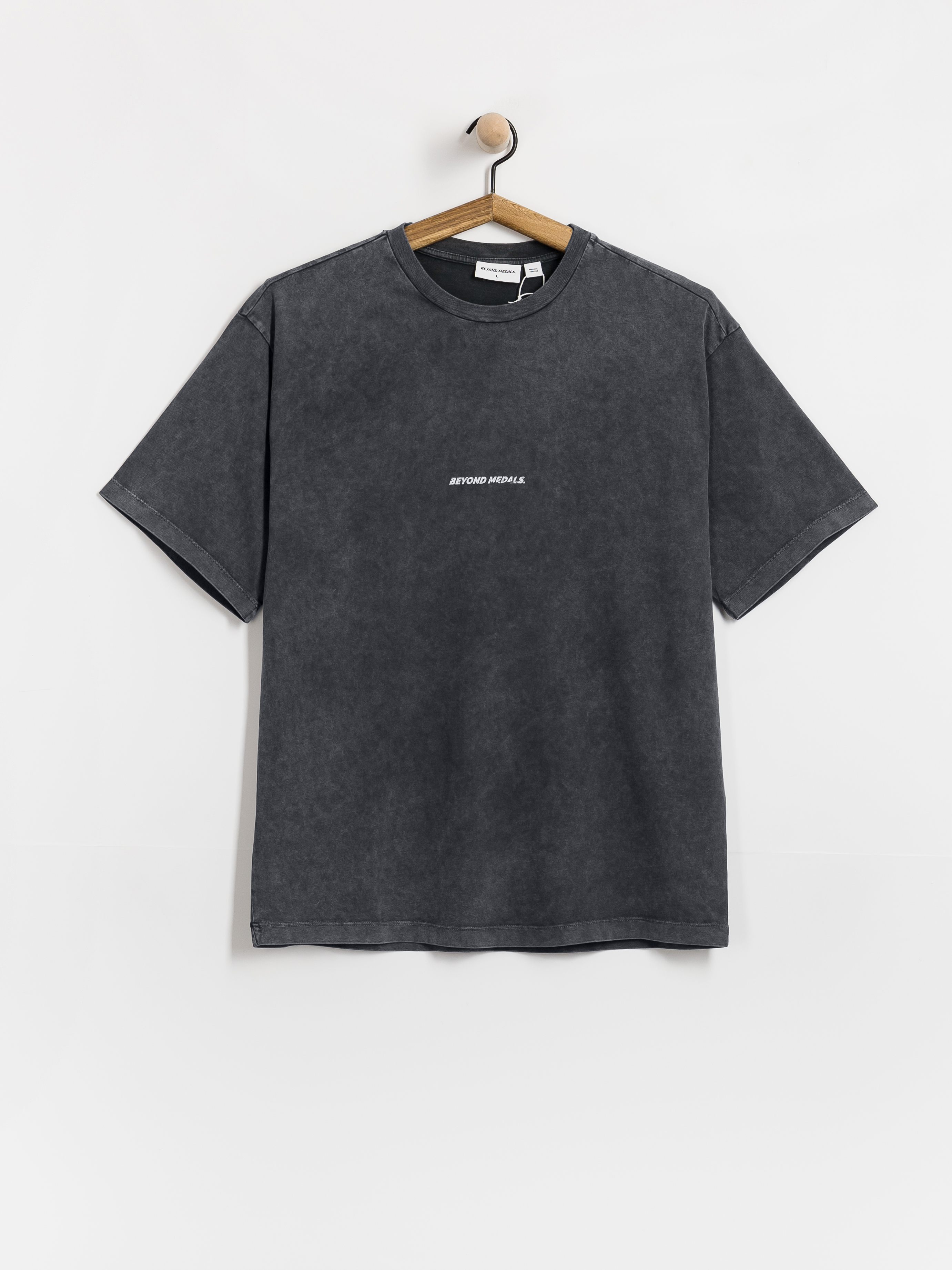 Tricou Beyond Medals Distressed Logo (black)