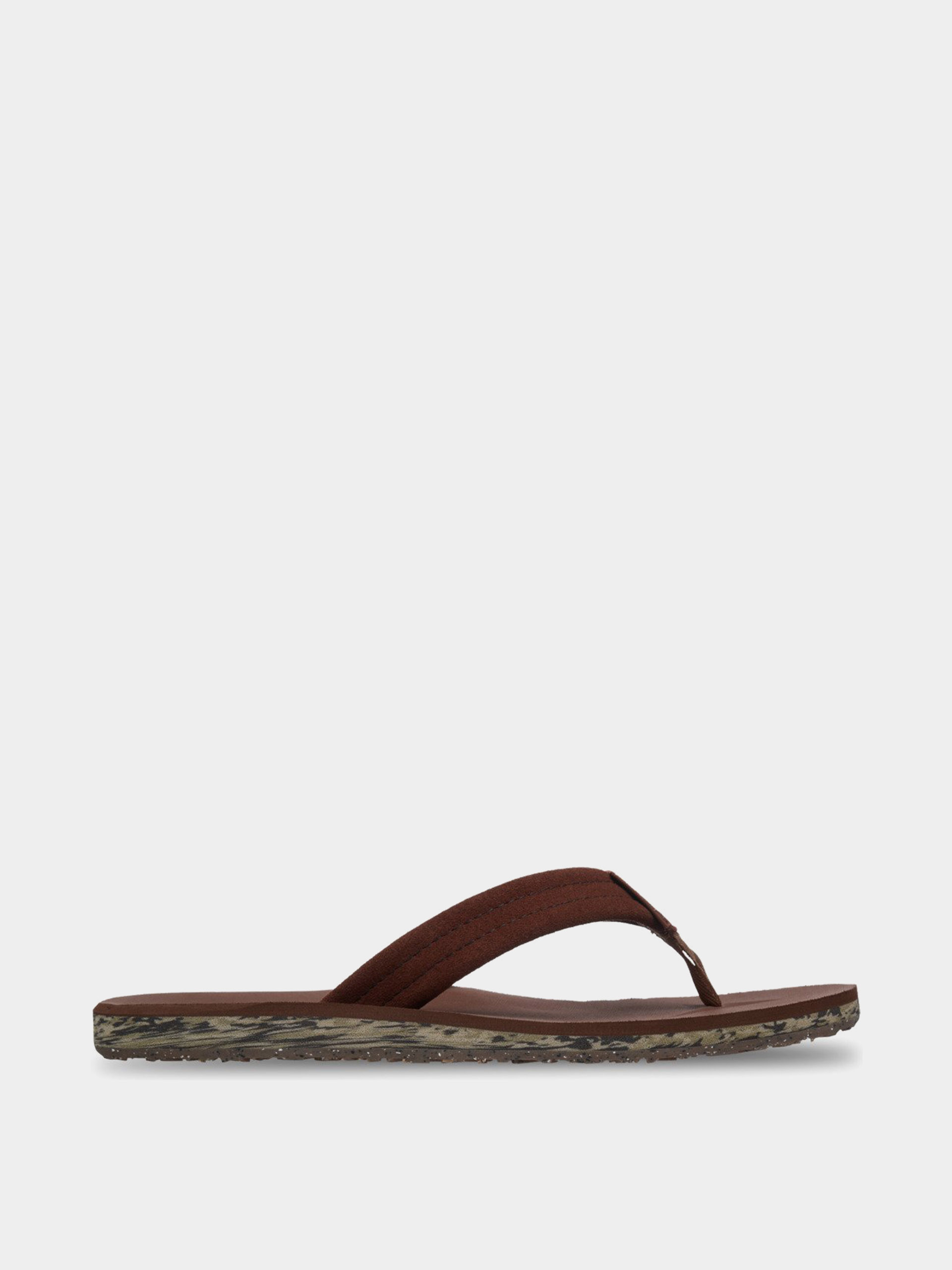 papuci de plajă Quiksilver Carver Suede Recycled (brown)