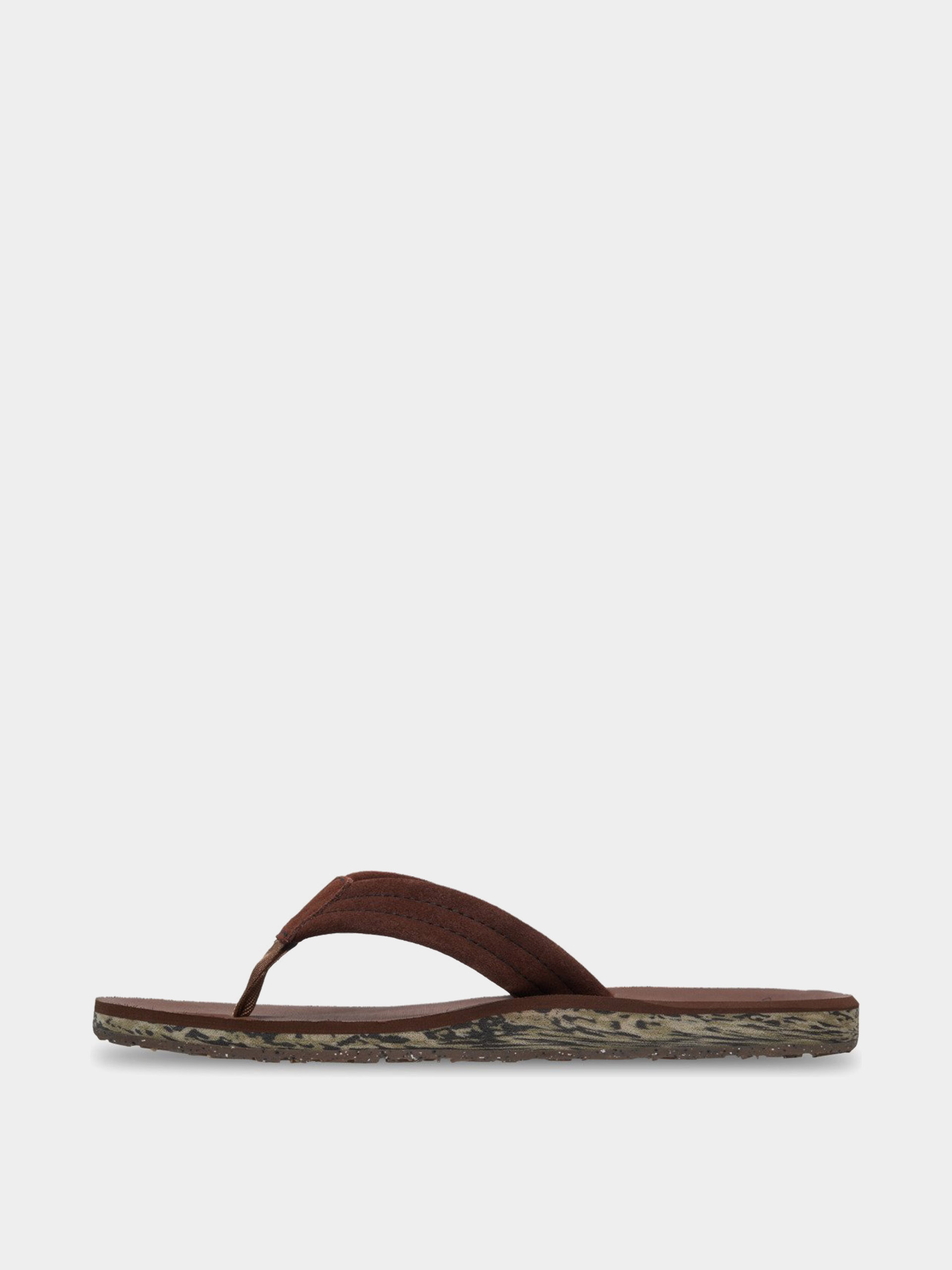 papuci de plajă Quiksilver Carver Suede Recycled (brown)