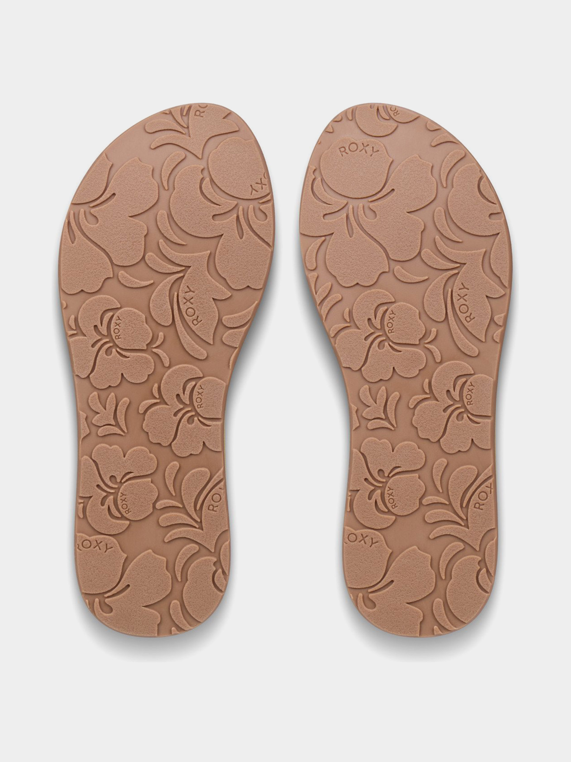 papuci de plajă Roxy Porto Rope Wmn (natural/crazy pink)