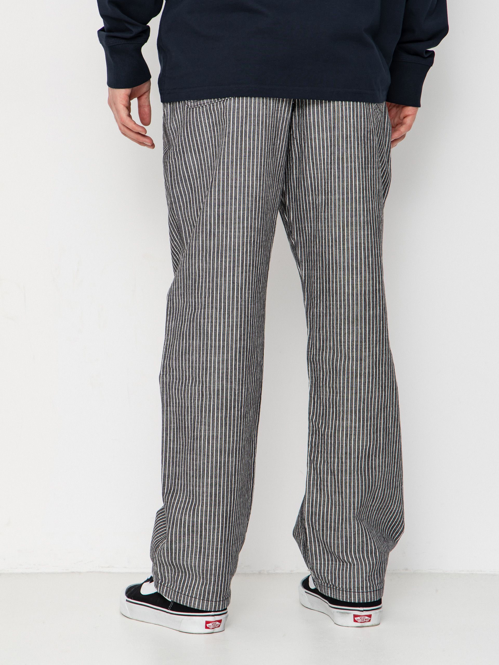 Pantaloni Vans Chore Loose Stripe Denim (black/white)