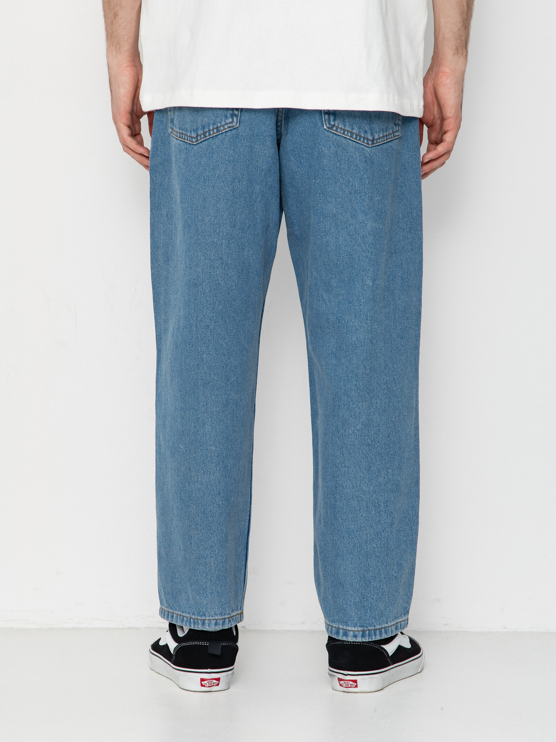 Pantaloni Vans Check 5 Loose Denim (stonewash/blue)