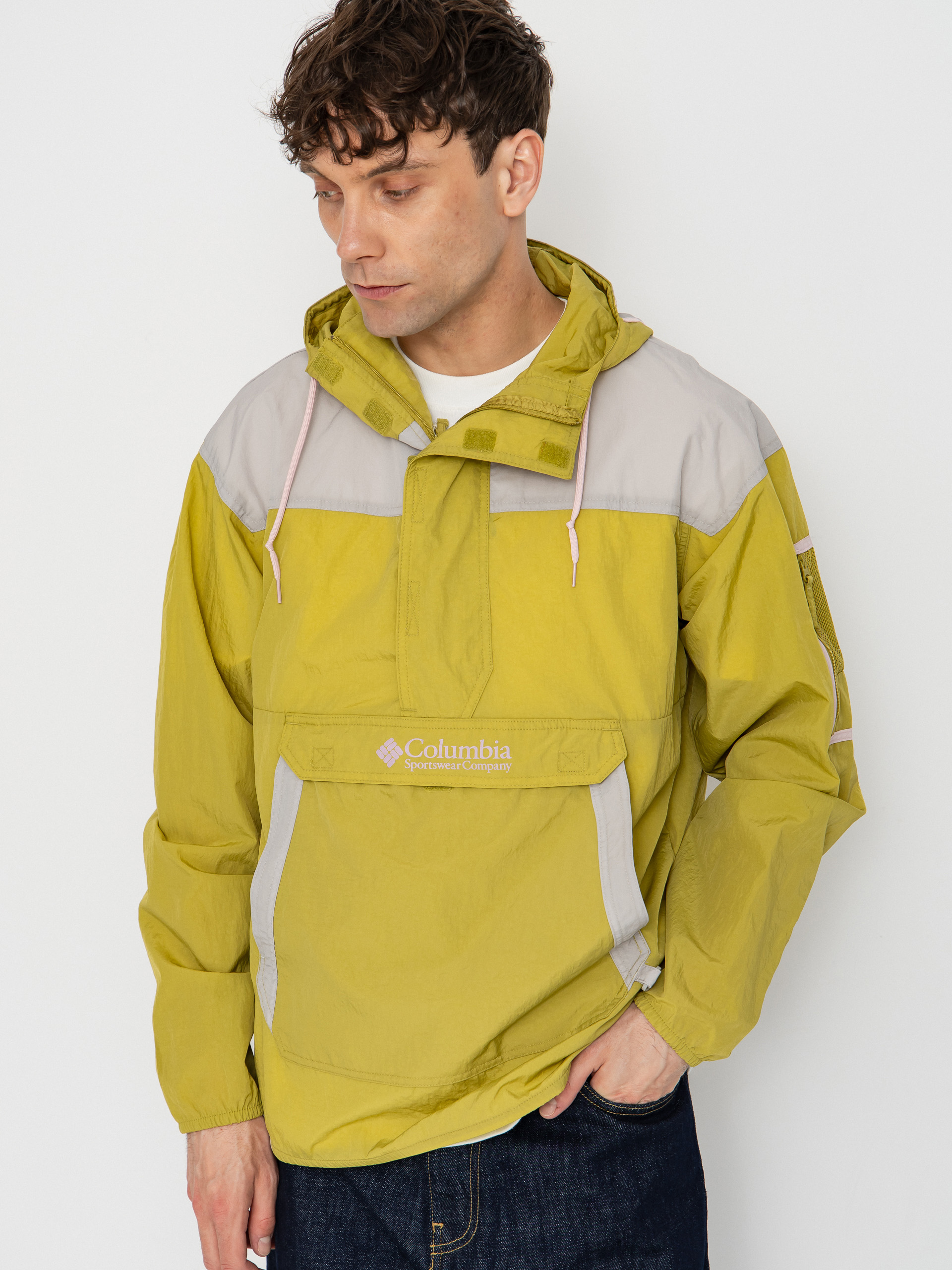 Geacă Columbia Challenger Windbreaker Anorak (peppercorn/flint grey)