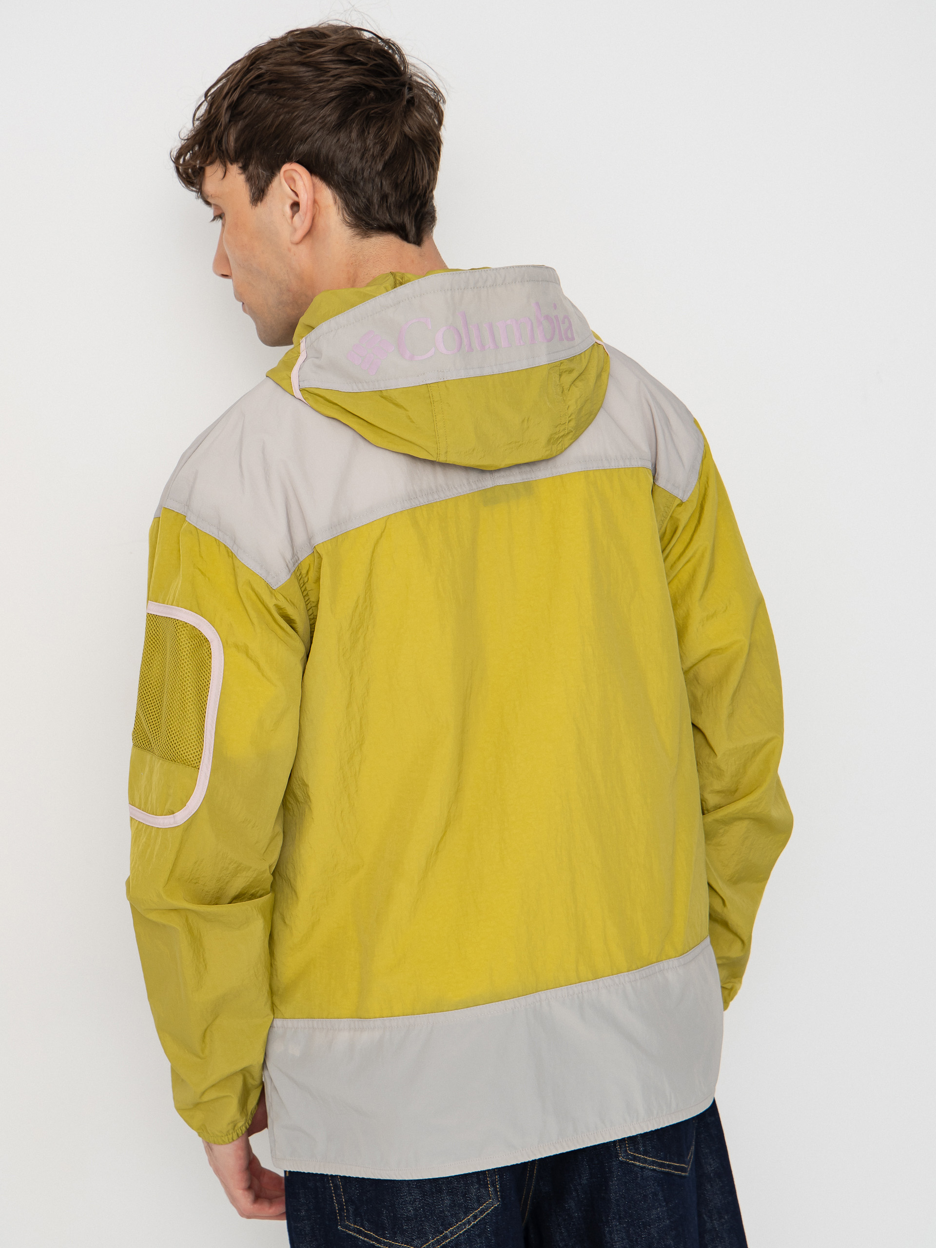 Geacă Columbia Challenger Windbreaker Anorak (peppercorn/flint grey)