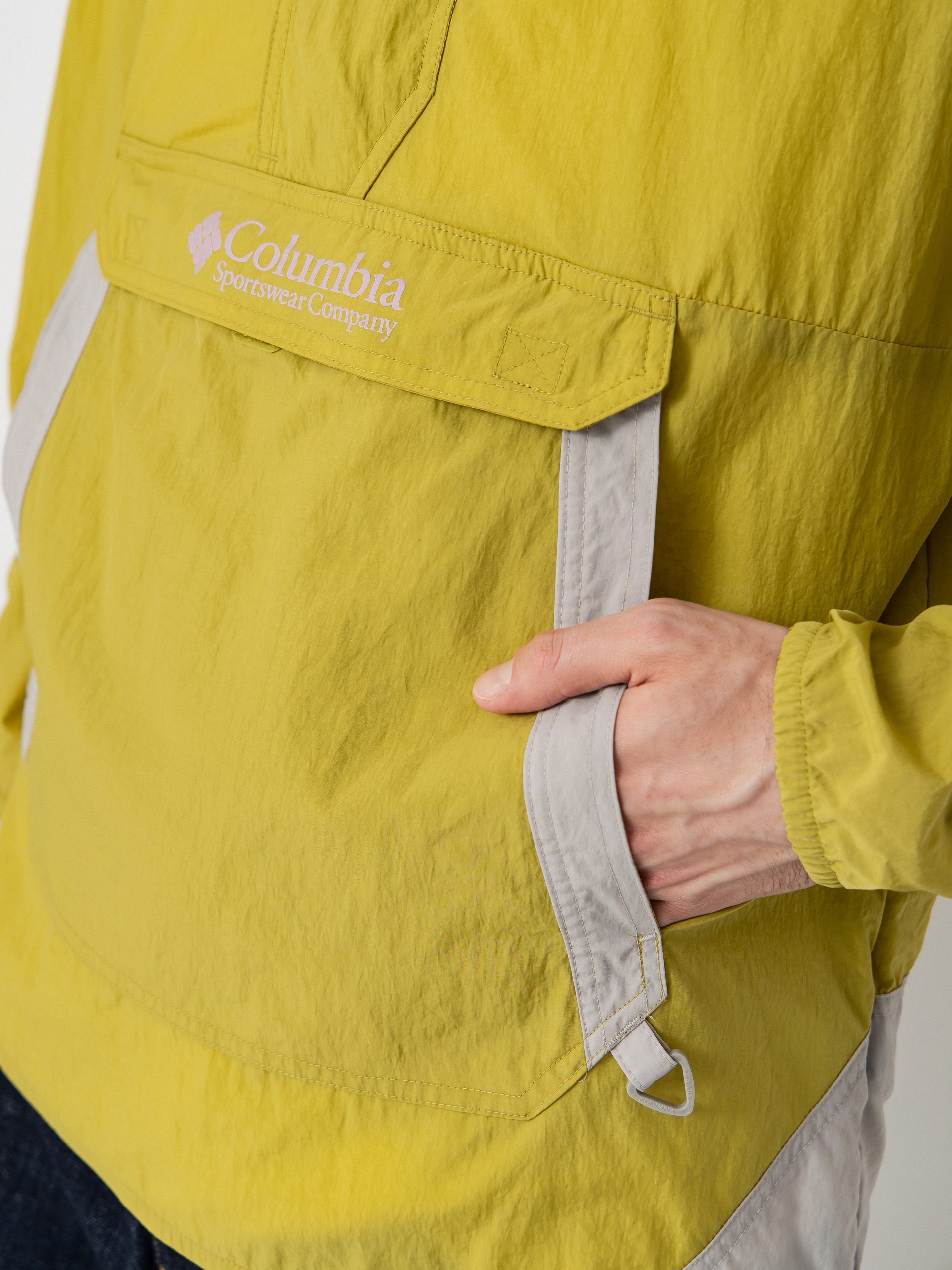 Geacă Columbia Challenger Windbreaker Anorak (peppercorn/flint grey)