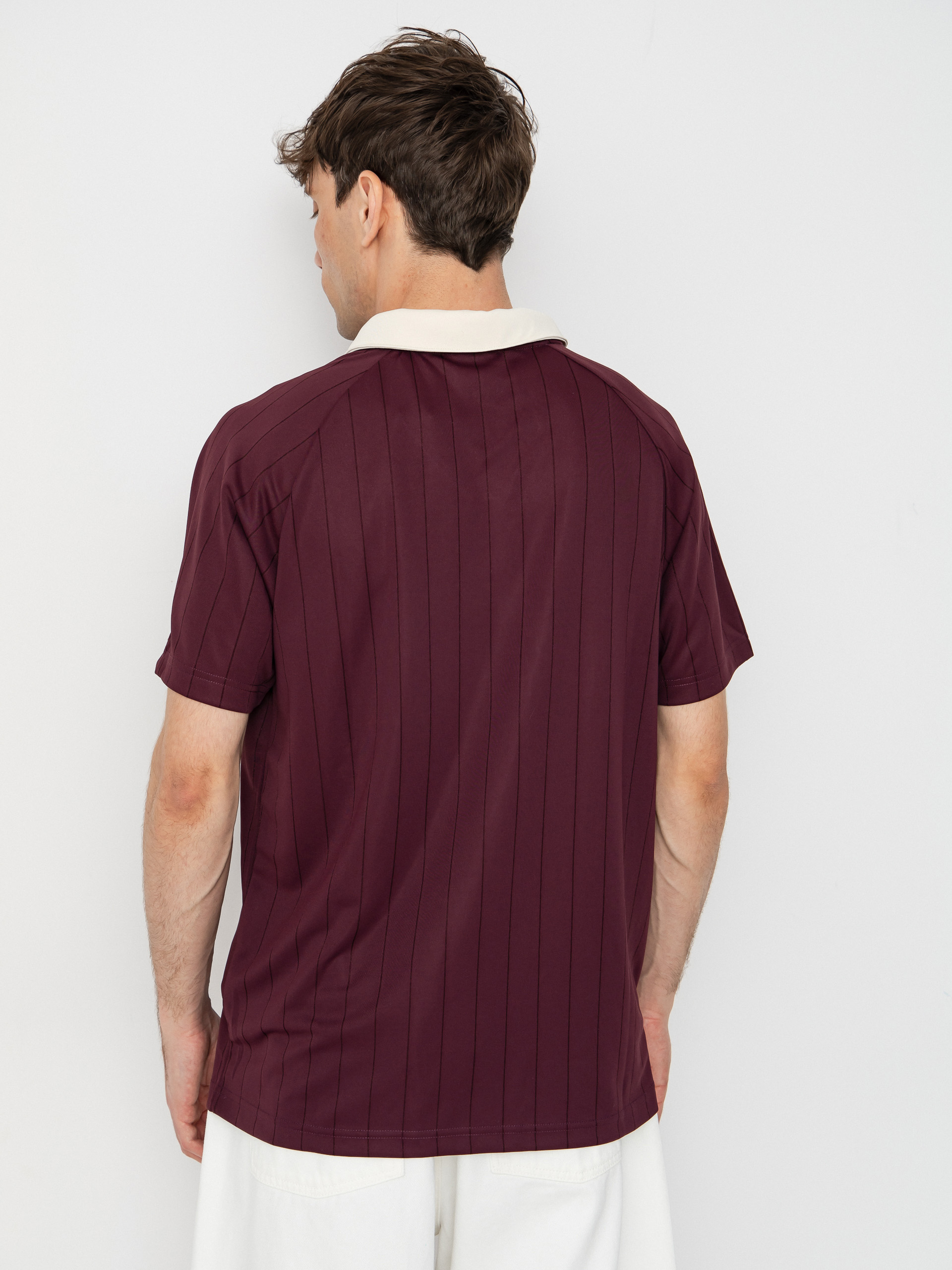 Tricou Karl Kani Heritage Emblem Shadow Pinstripe Soccer (red)