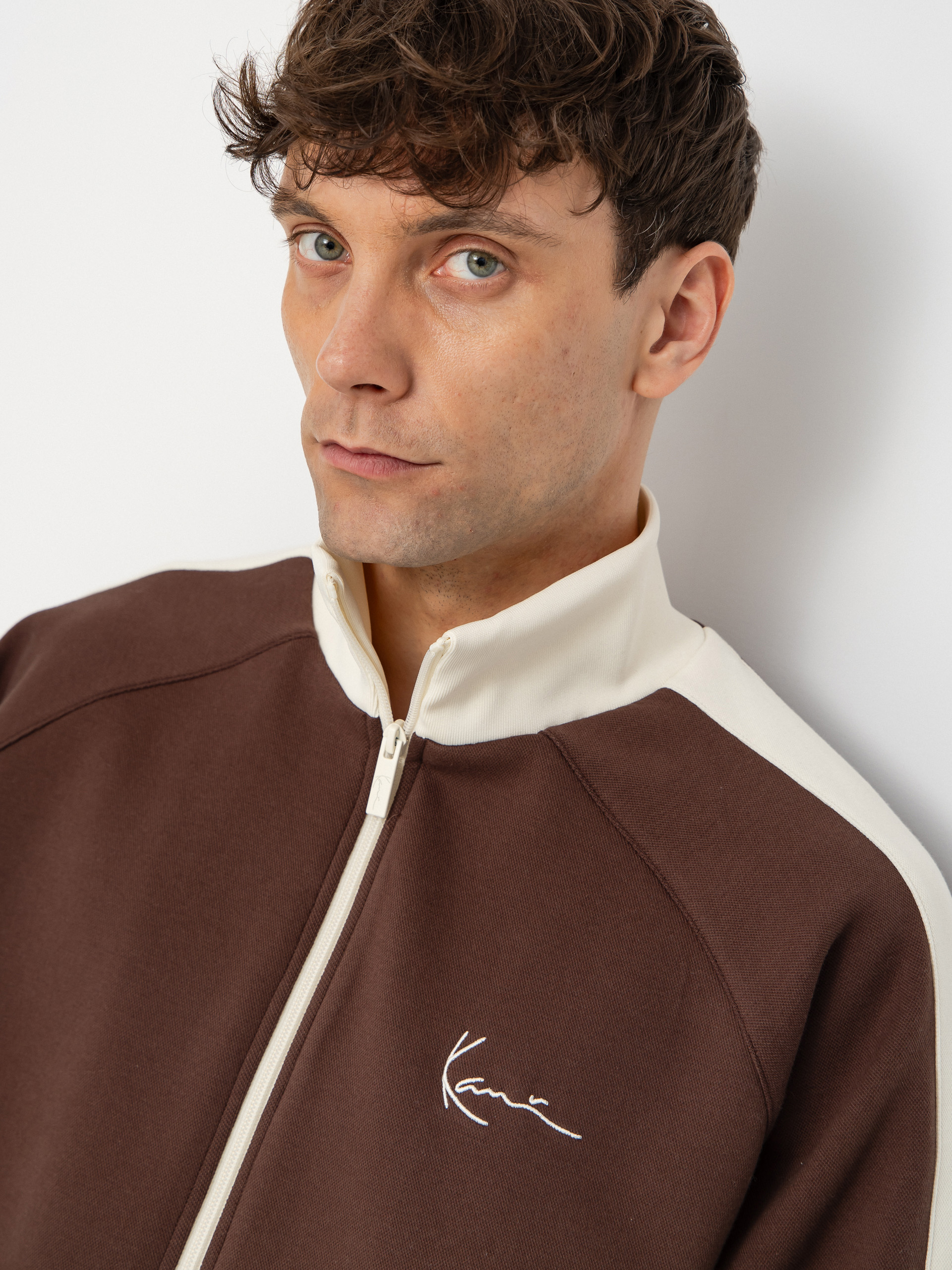 Hanorac Karl Kani Signature Sidestripe Pique (brown)