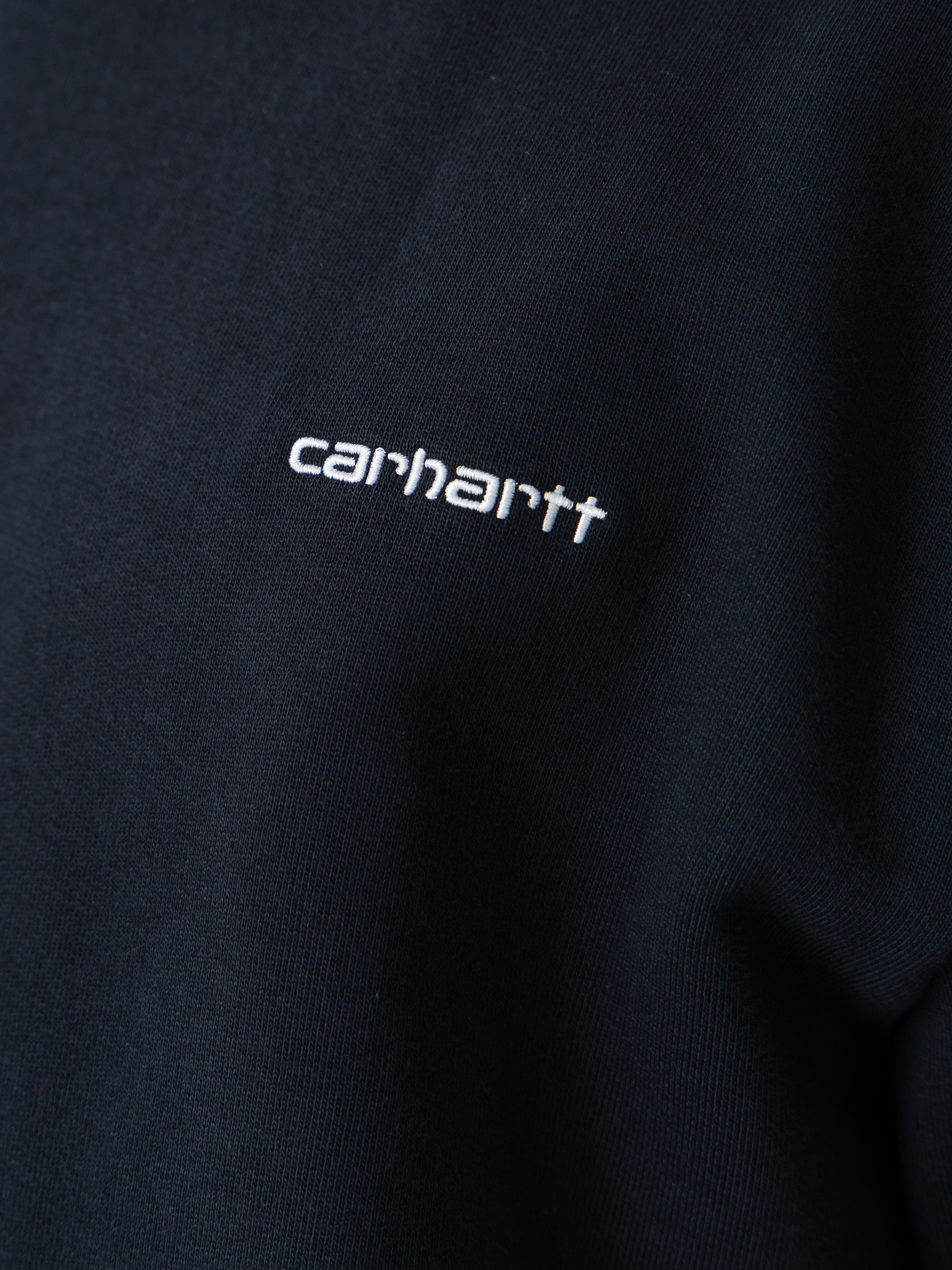 Hanorac Carhartt WIP Script Embroidery (deep night/white)
