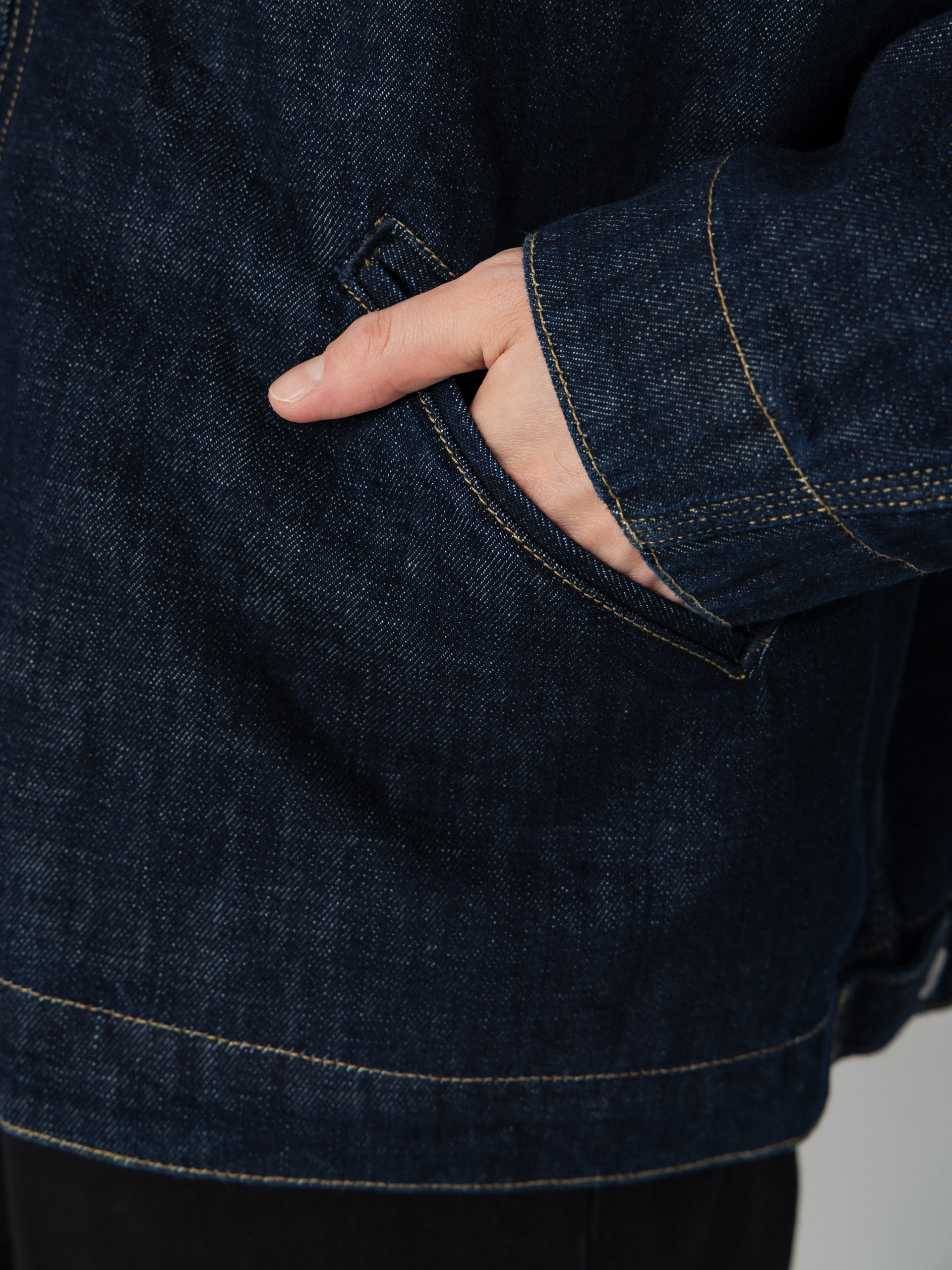 Geacă Carhartt WIP OG Detroit (blue/black)