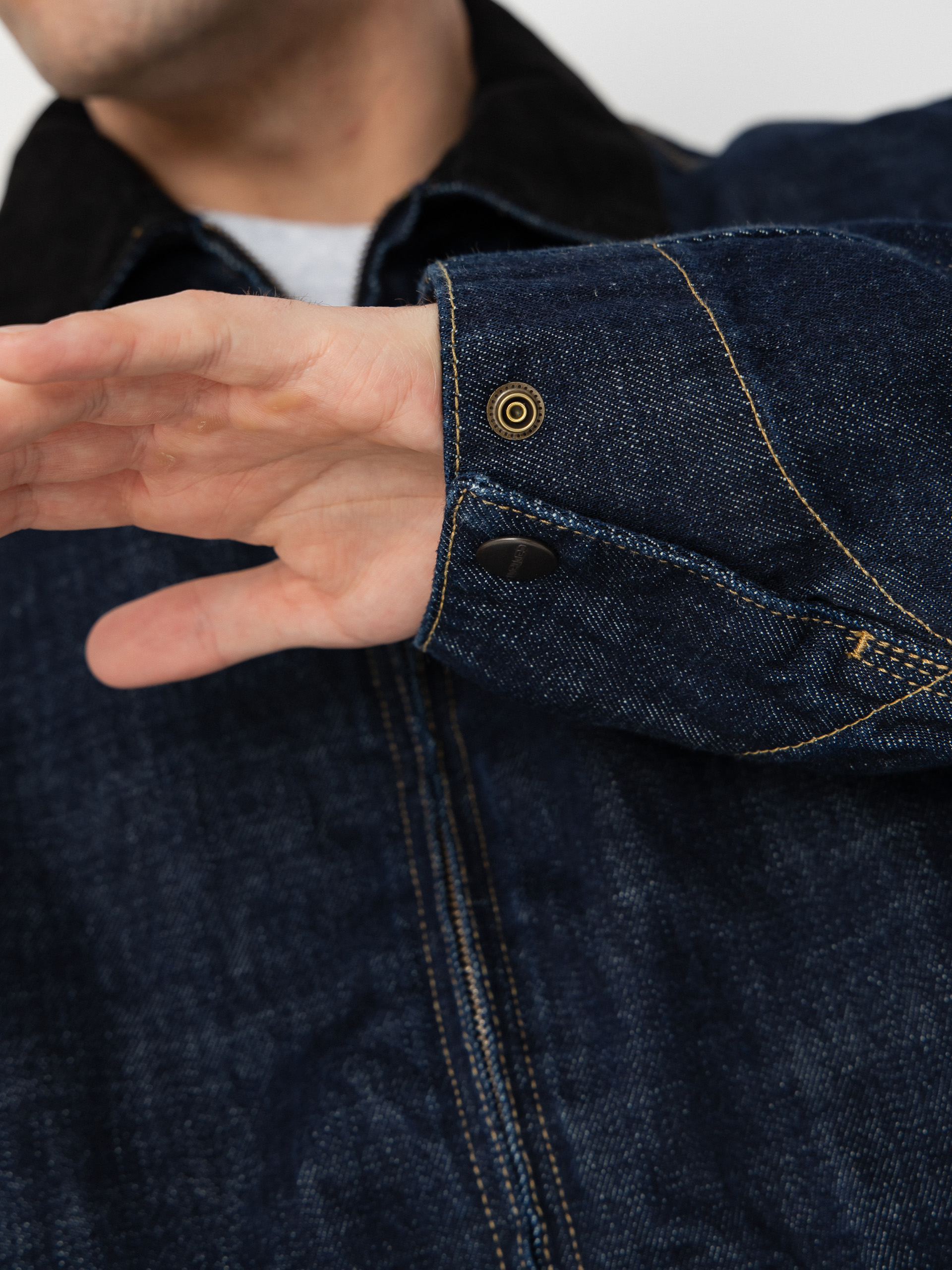 Geacă Carhartt WIP OG Detroit (blue/black)