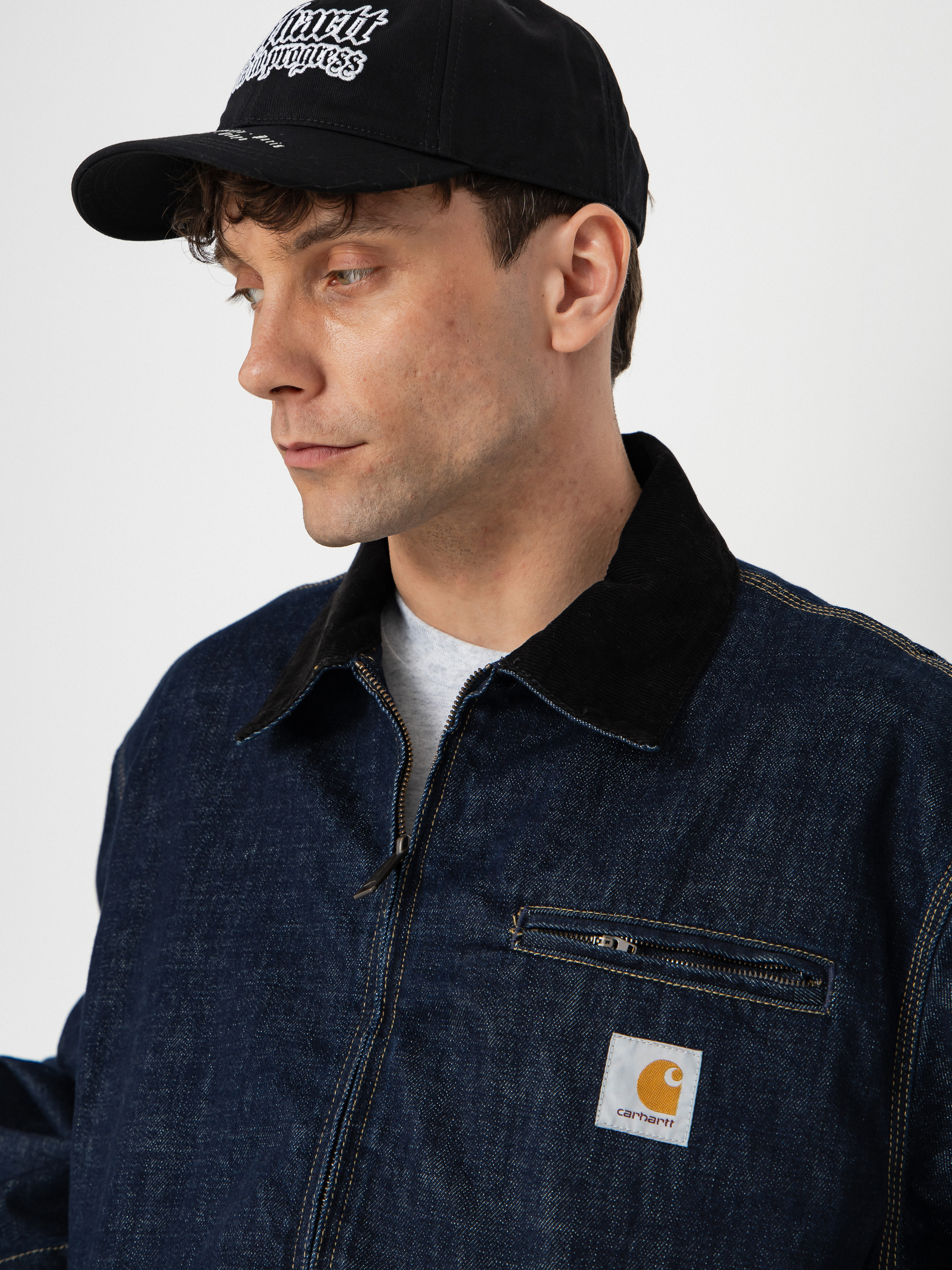 Geacă Carhartt WIP OG Detroit (blue/black)