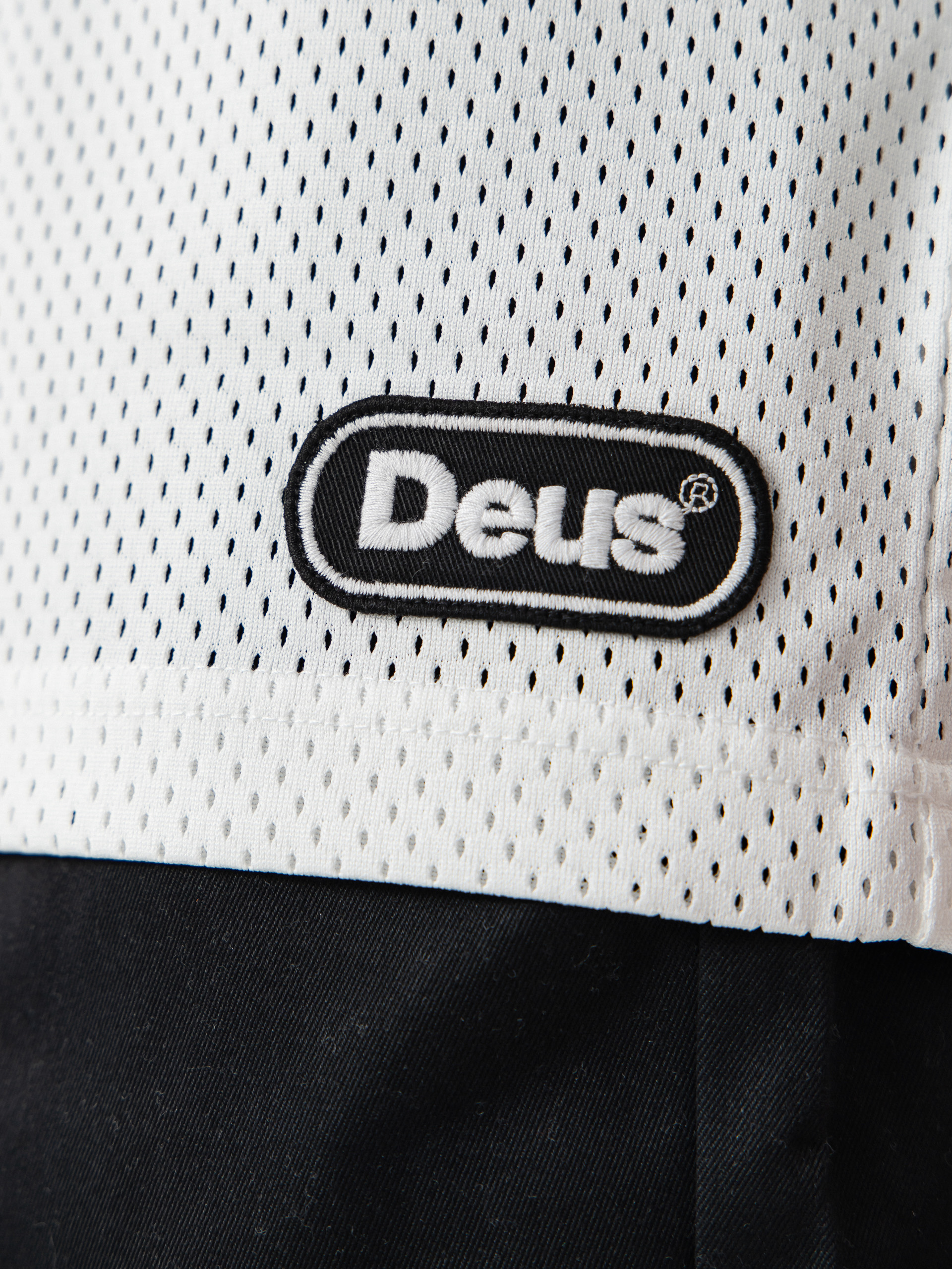 Tricou Deus Ex Machina Saber Moto Jersey (vintage white)