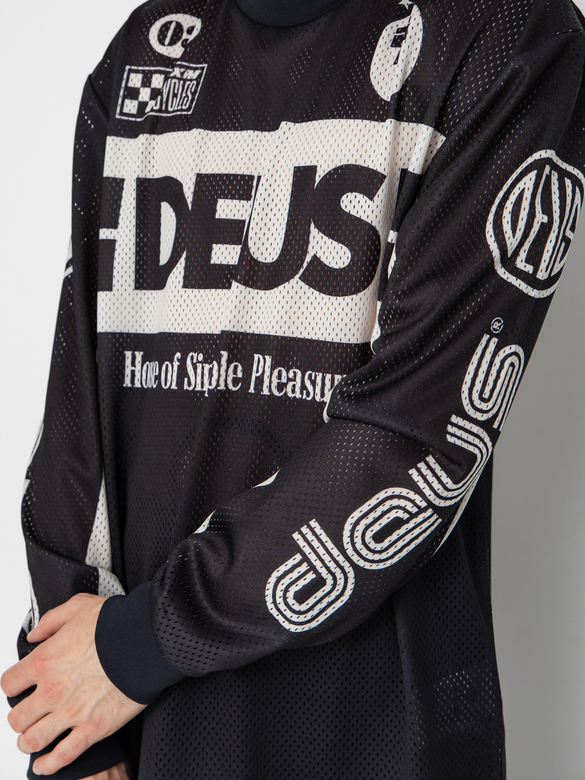Tricou Deus Ex Machina Off Road Mx Jersey 2.0 (black)