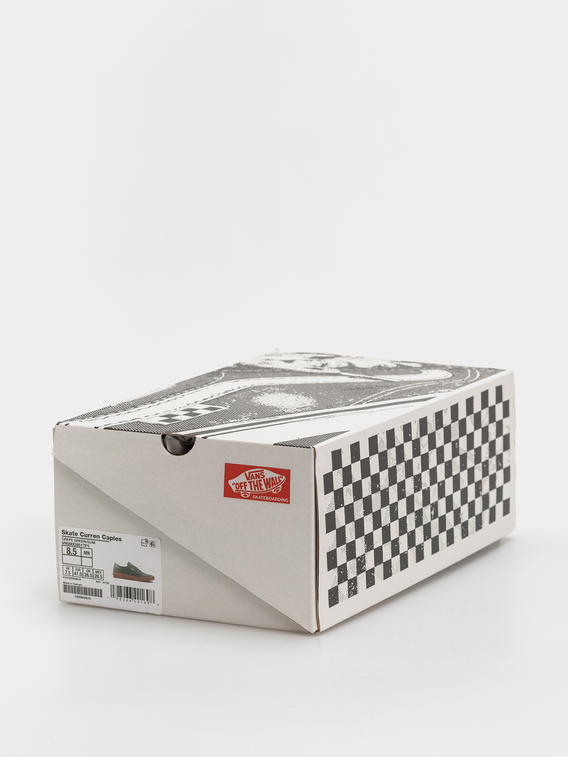 Pantofi Vans Skate Curren Caples (green/gum)