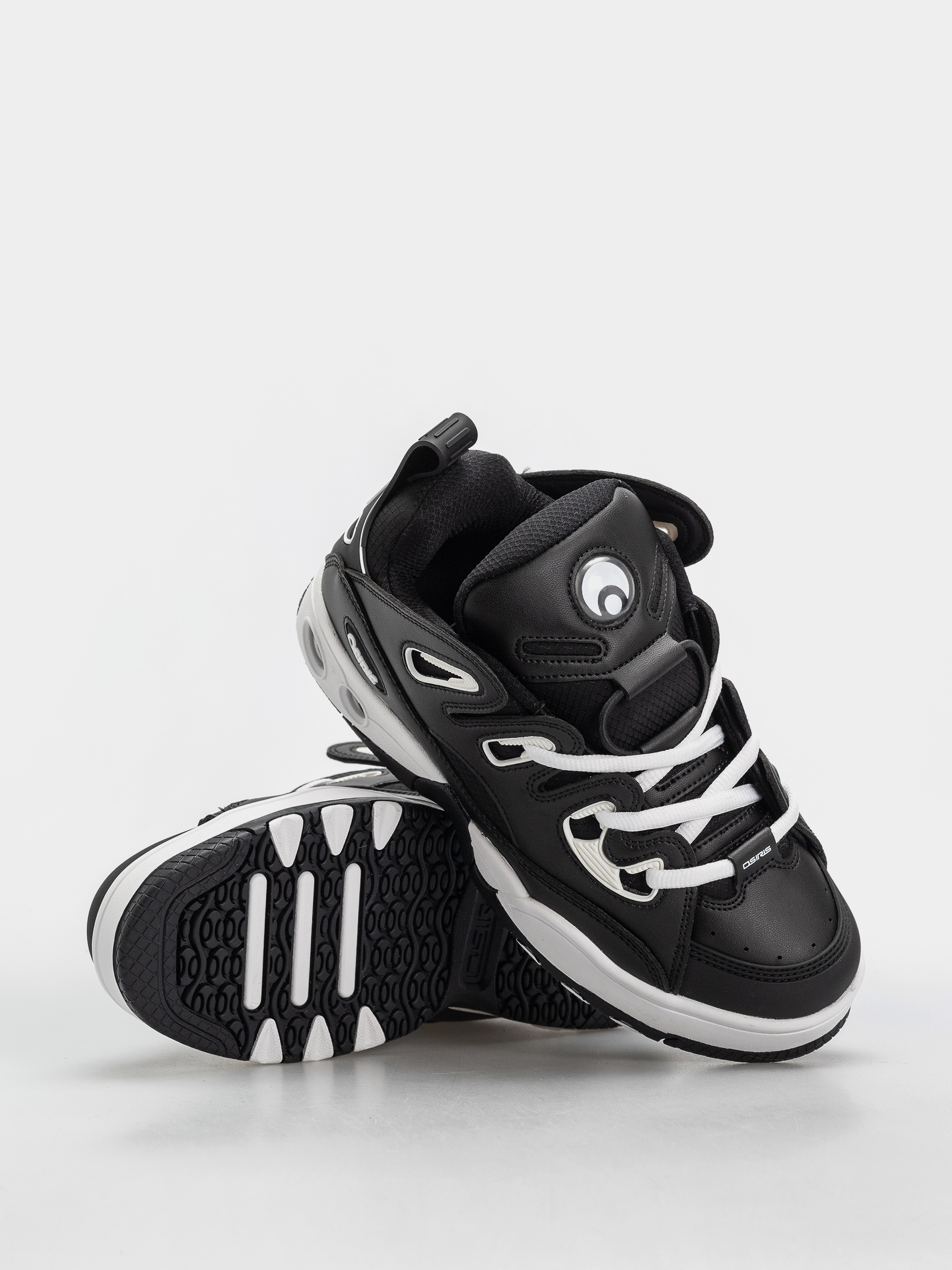 Pantofi Osiris D3 E (black/white/black)