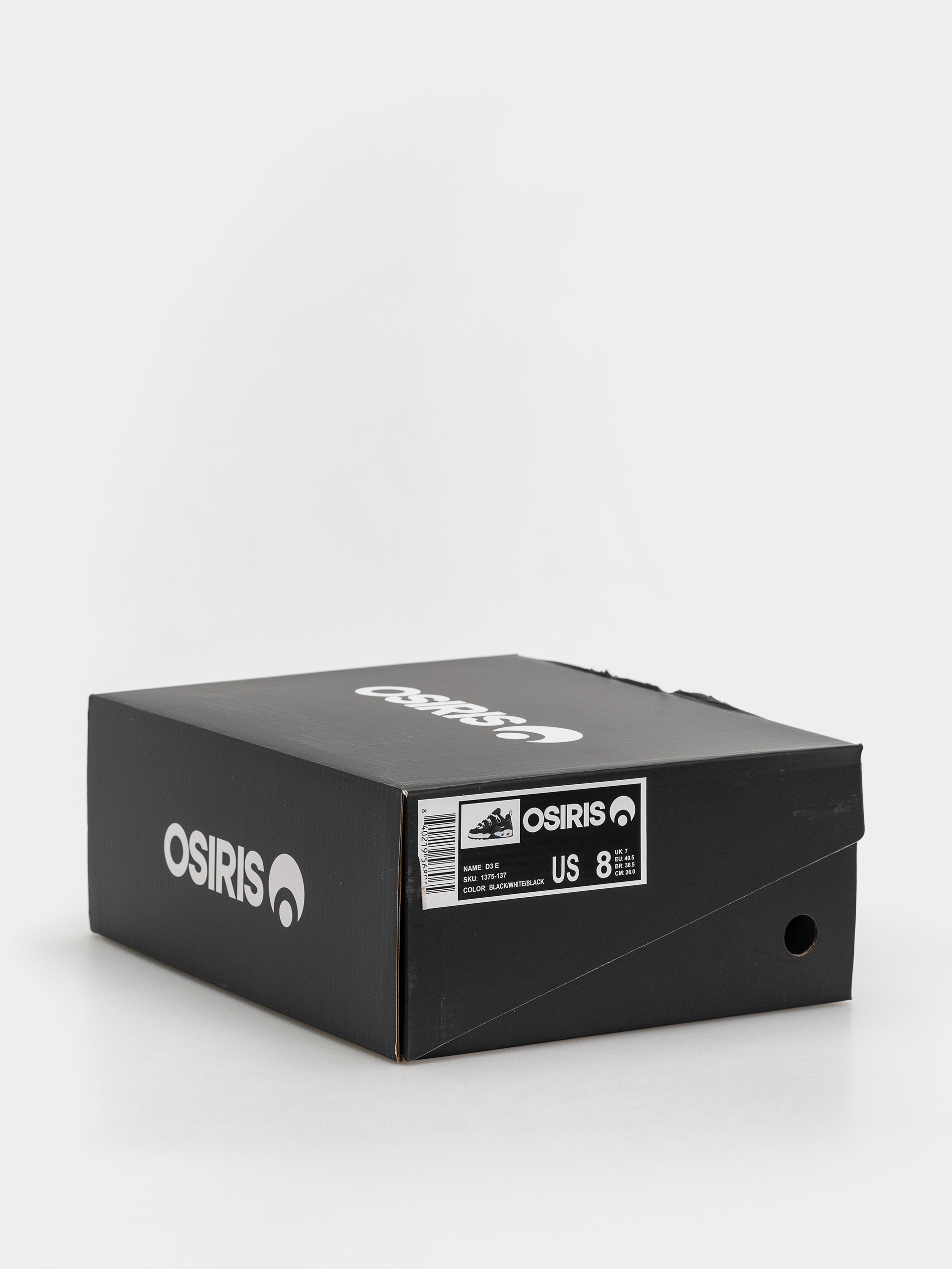 Pantofi Osiris D3 E (black/white/black)