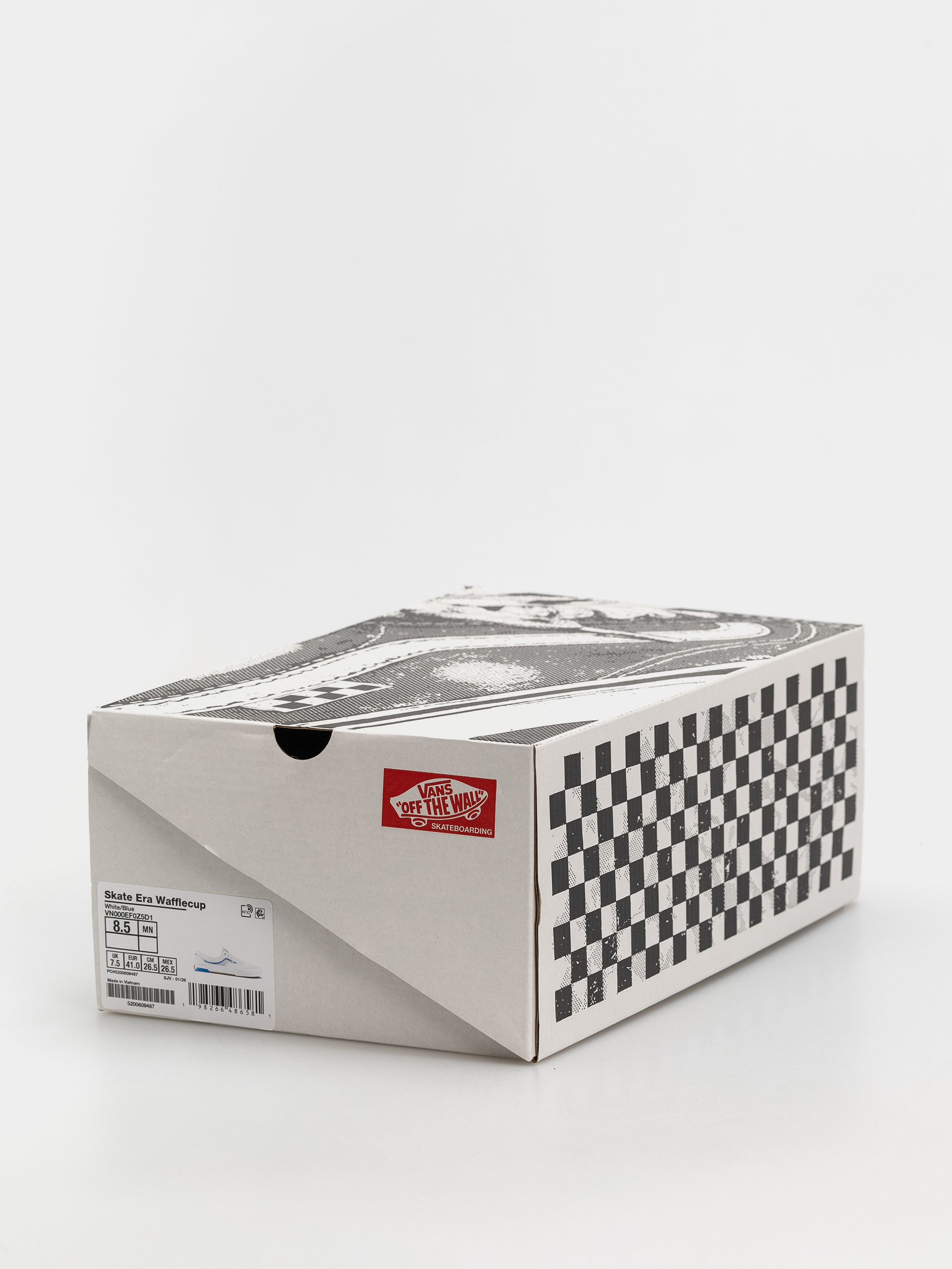 Pantofi Vans Skate Era Wafflecup (white/blue)