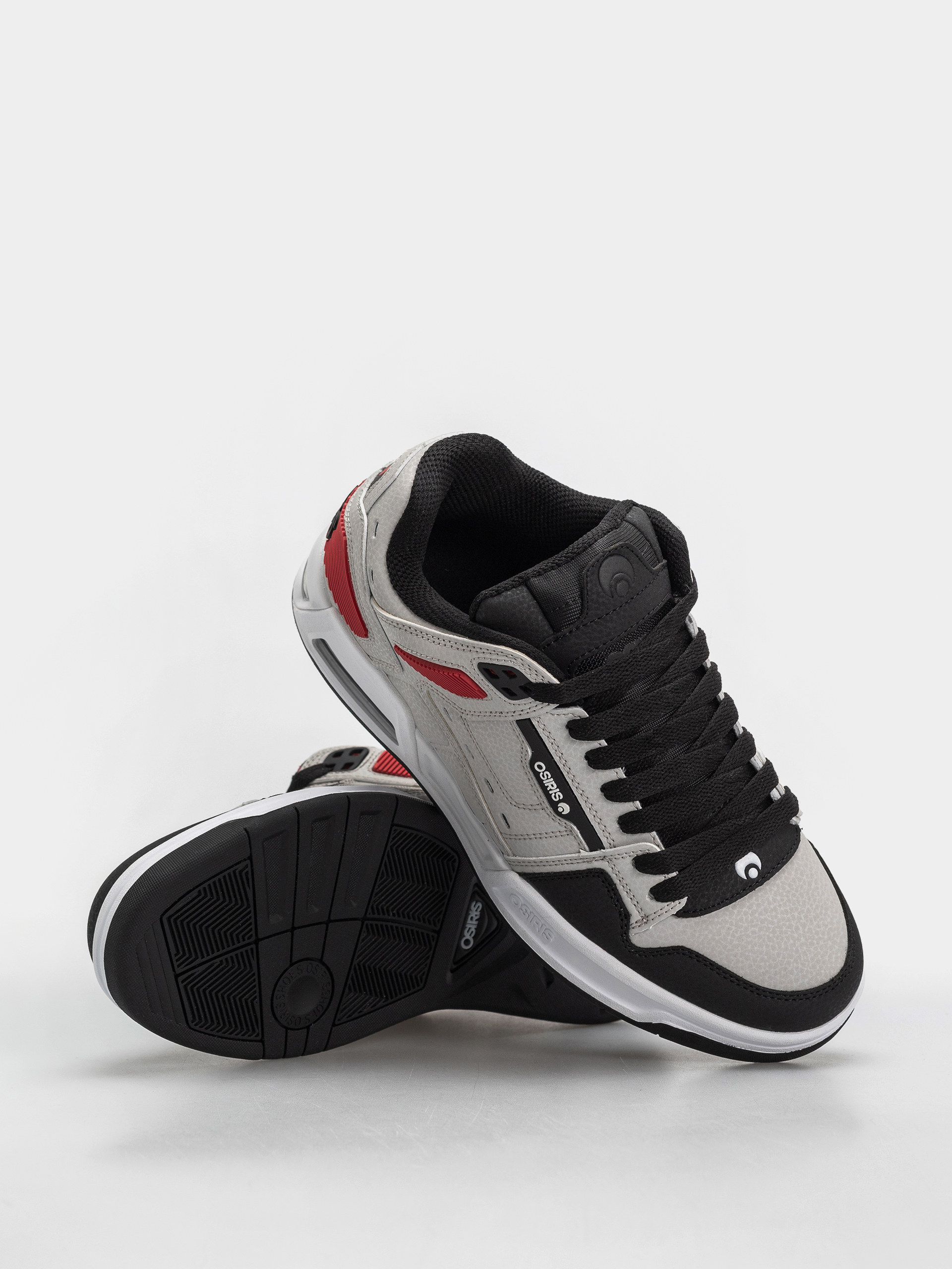 Pantofi Osiris Peril (grey/black/red)