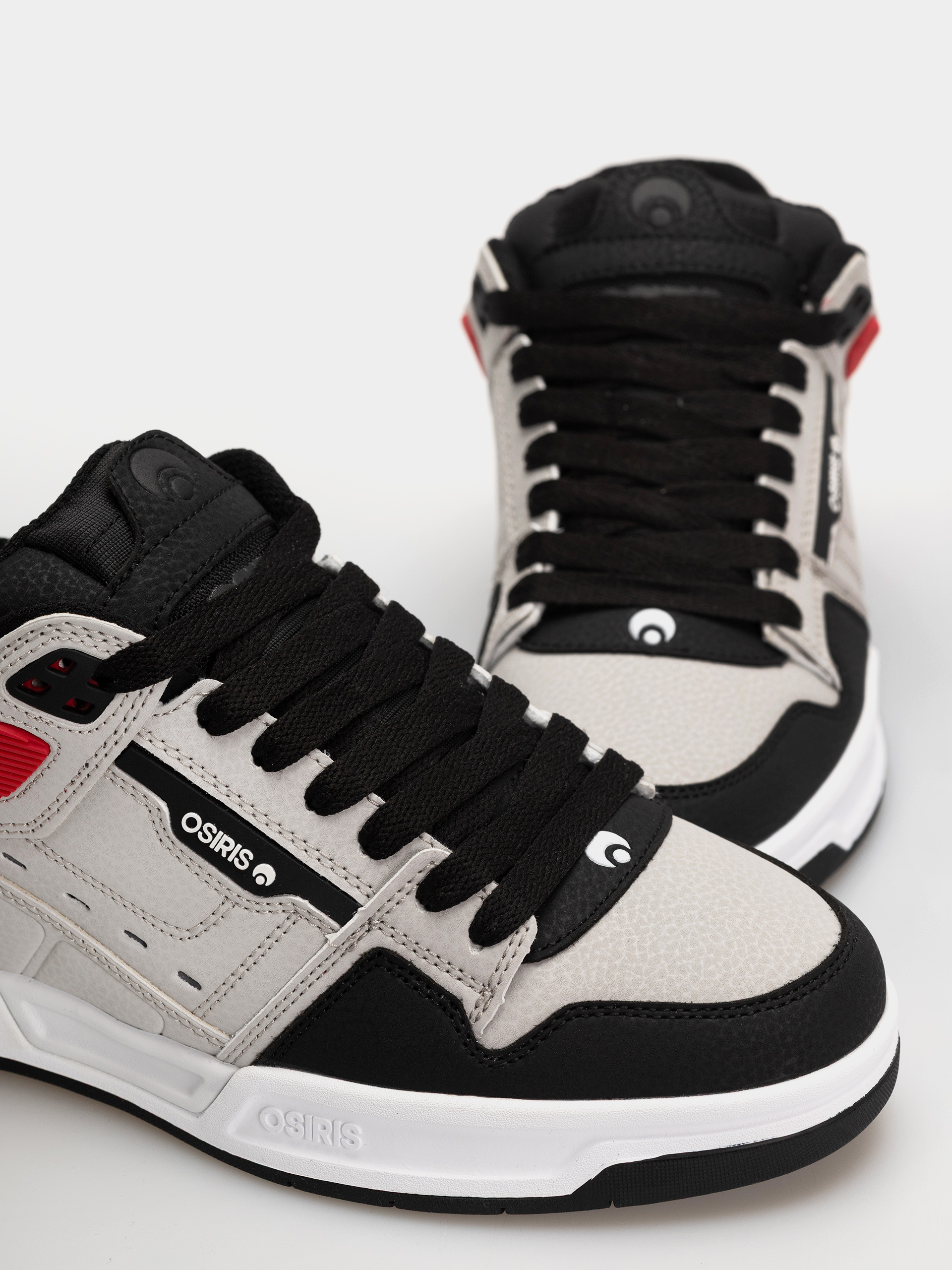 Pantofi Osiris Peril (grey/black/red)