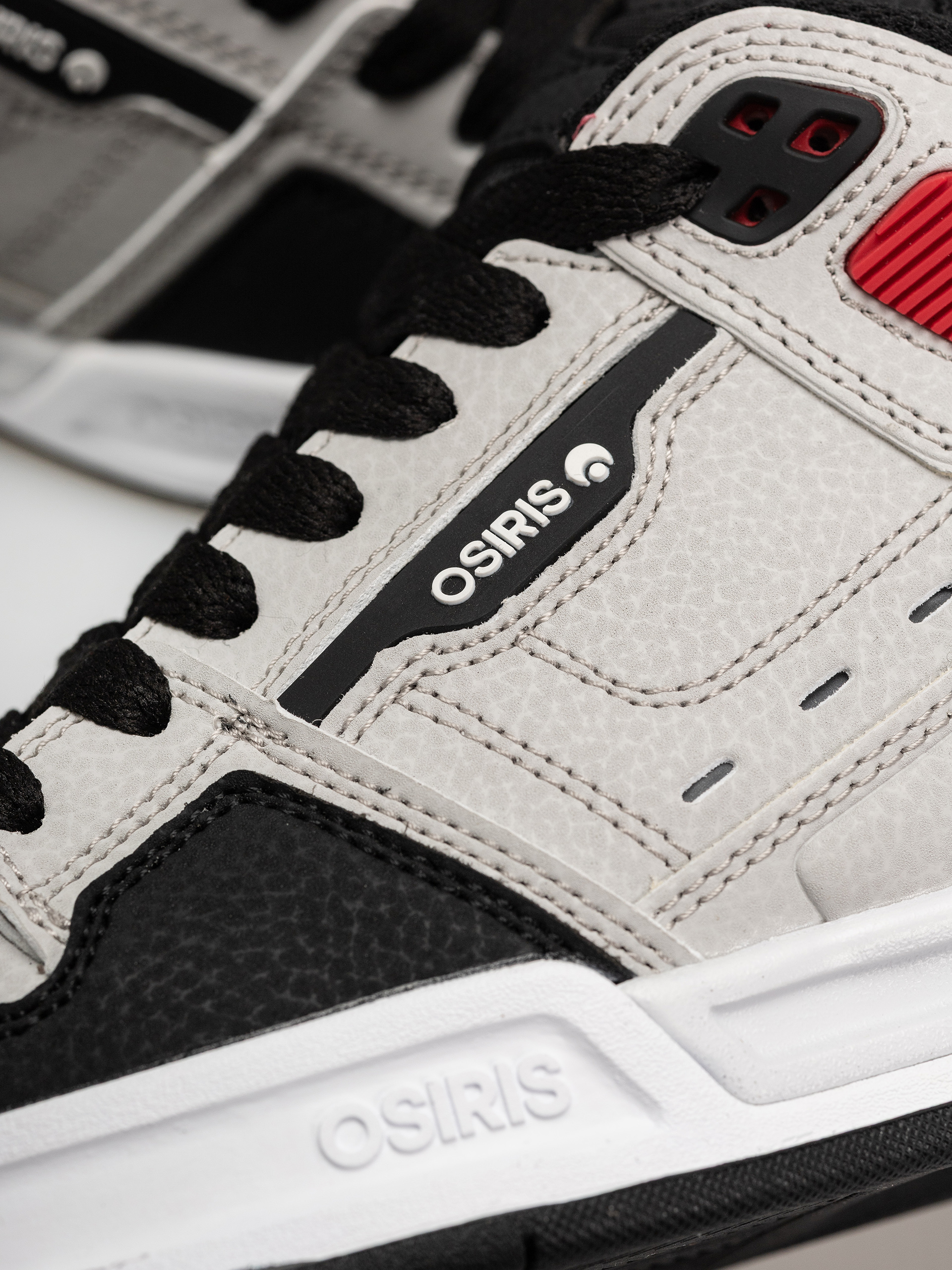 Pantofi Osiris Peril (grey/black/red)