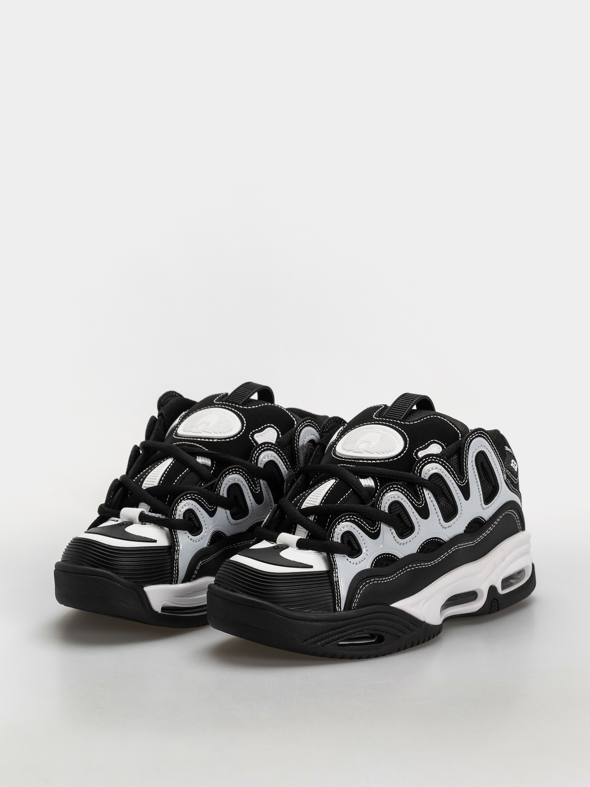 Pantofi Osiris D3 2001 (black/white/red)