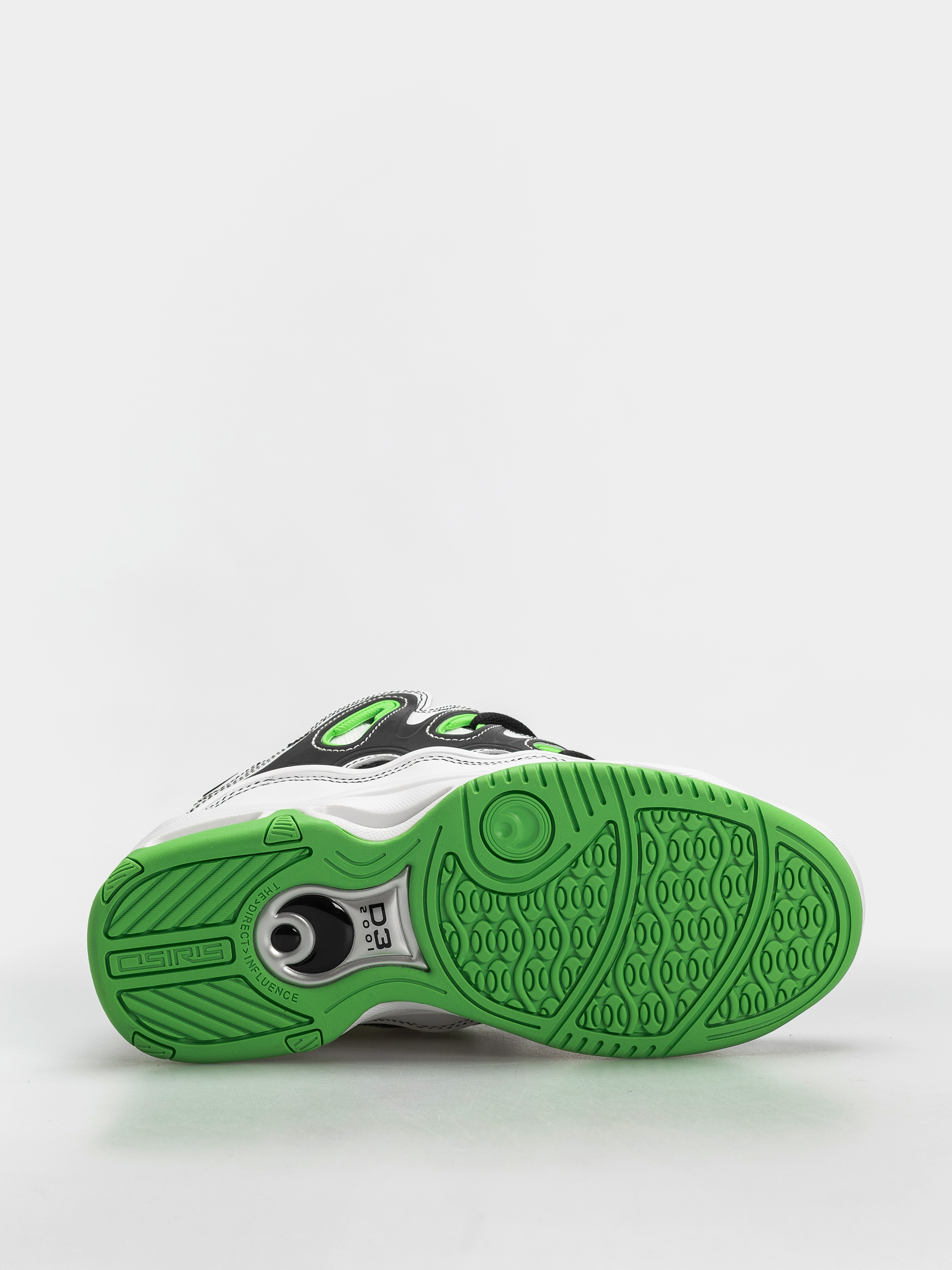 Pantofi Osiris D3 2001 (white/black/green)