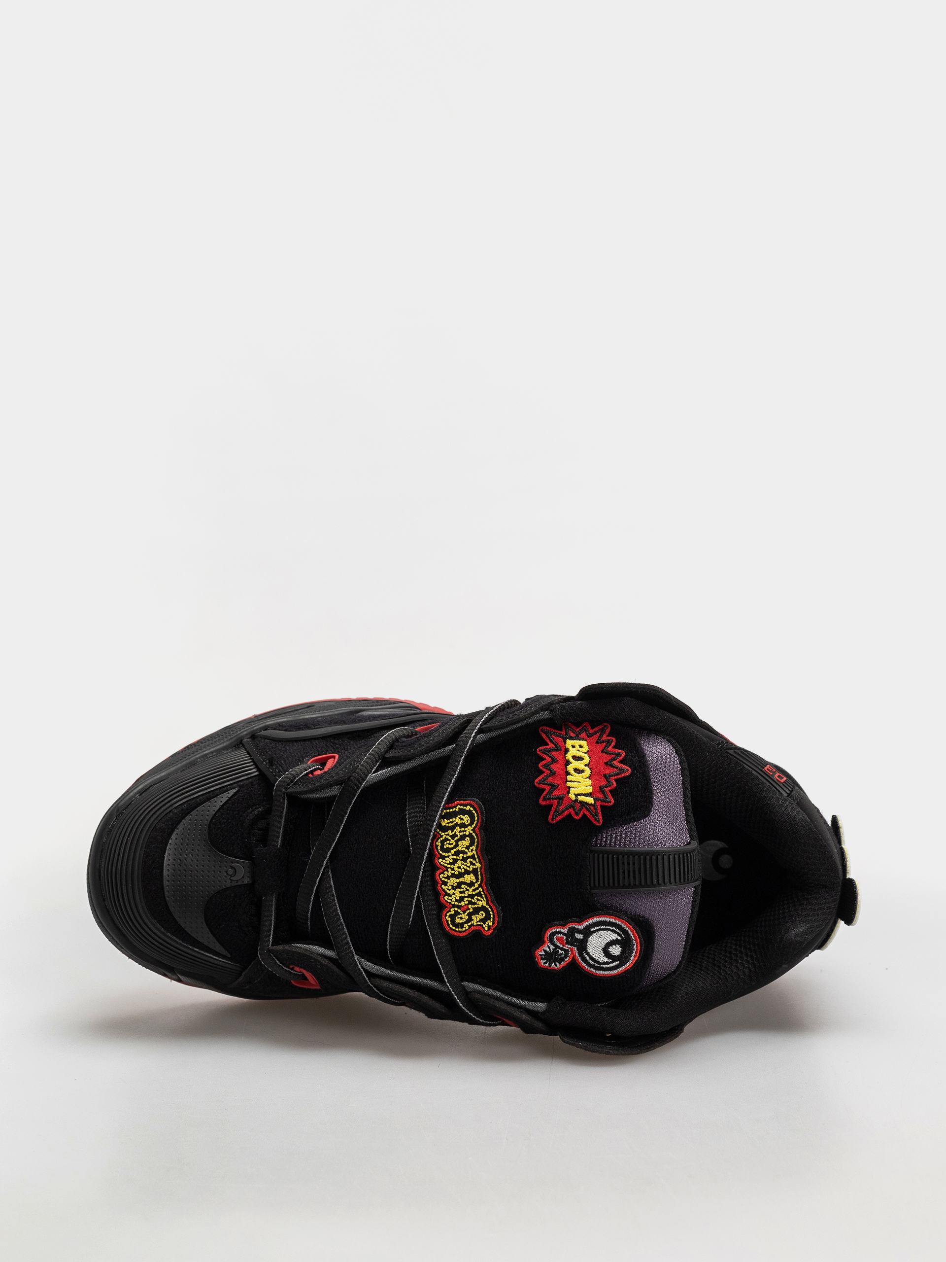 Pantofi Osiris D3 2001 (black/red/velcro)