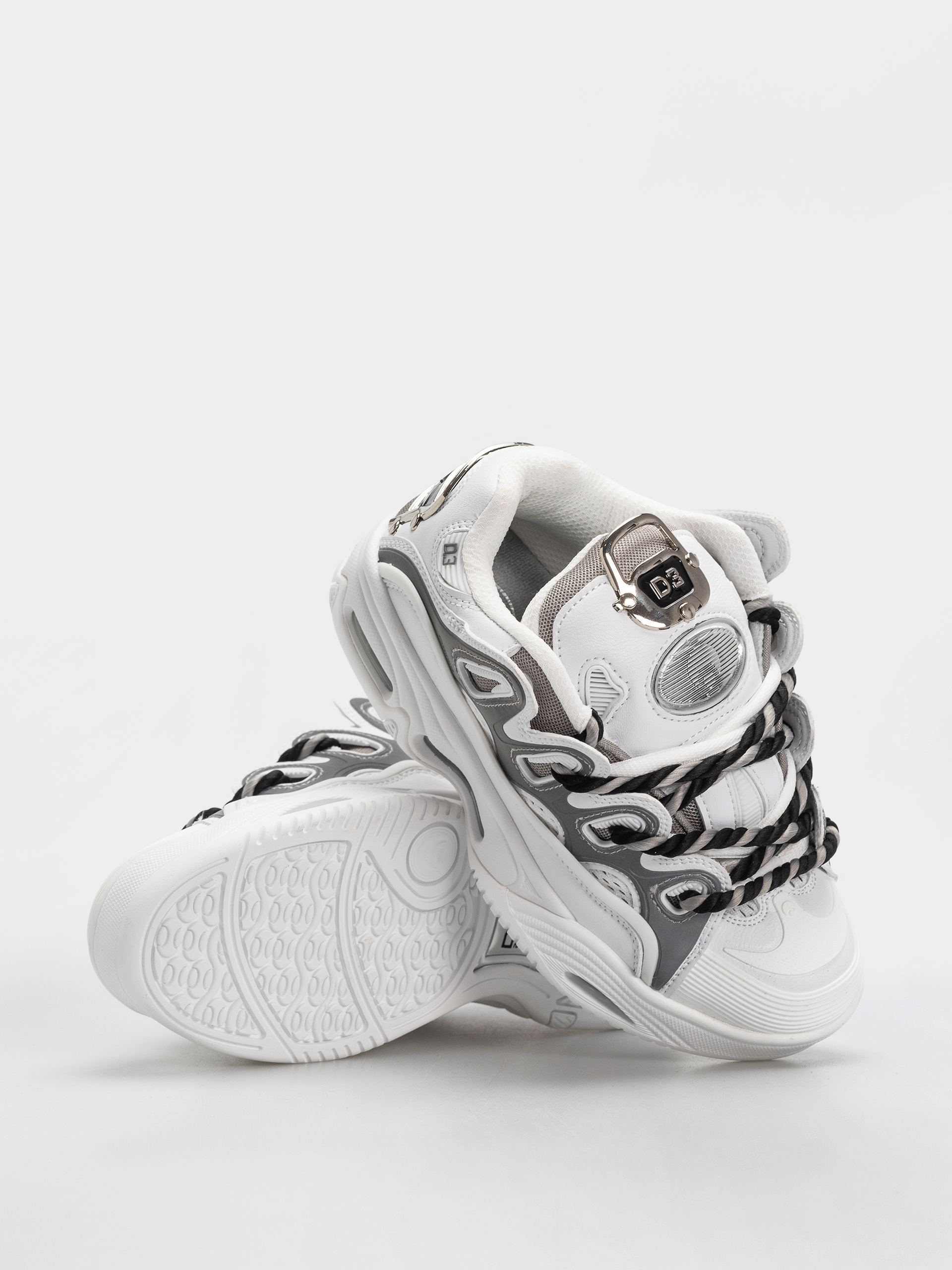 Pantofi Osiris D3 2001 (25 years/white/silver)