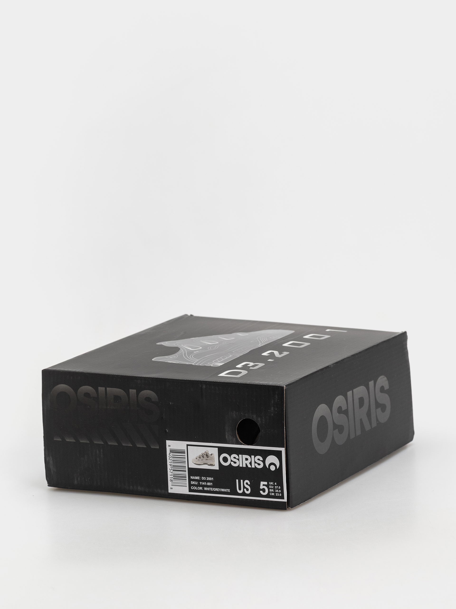 Pantofi Osiris D3 2001 (white/grey/white)