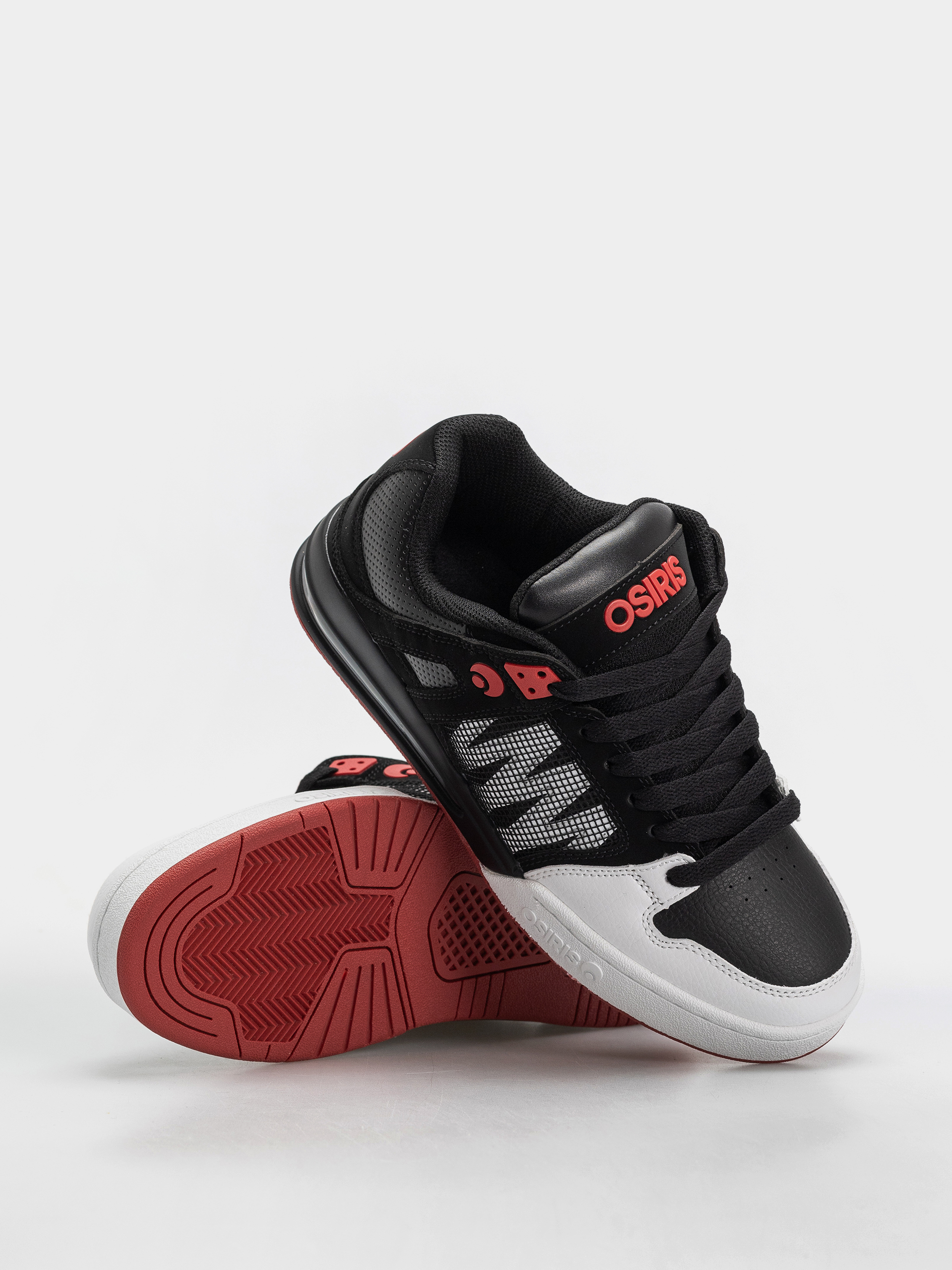 Pantofi Osiris Pixel (white/black/red)