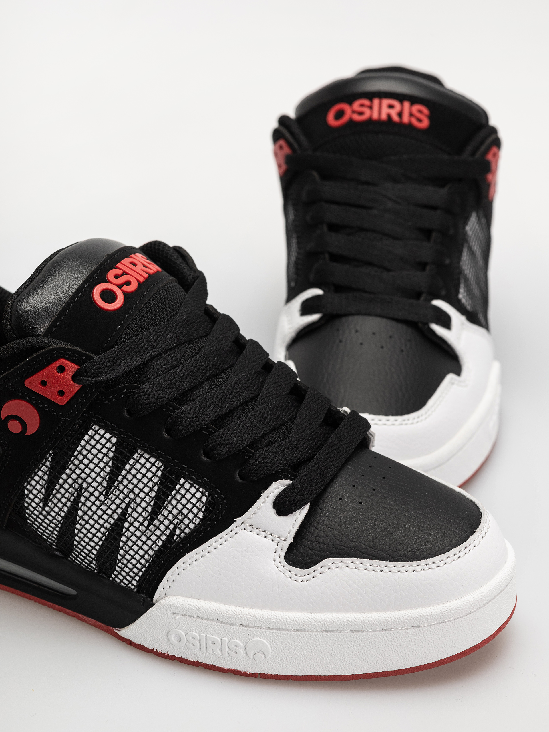 Pantofi Osiris Pixel (white/black/red)