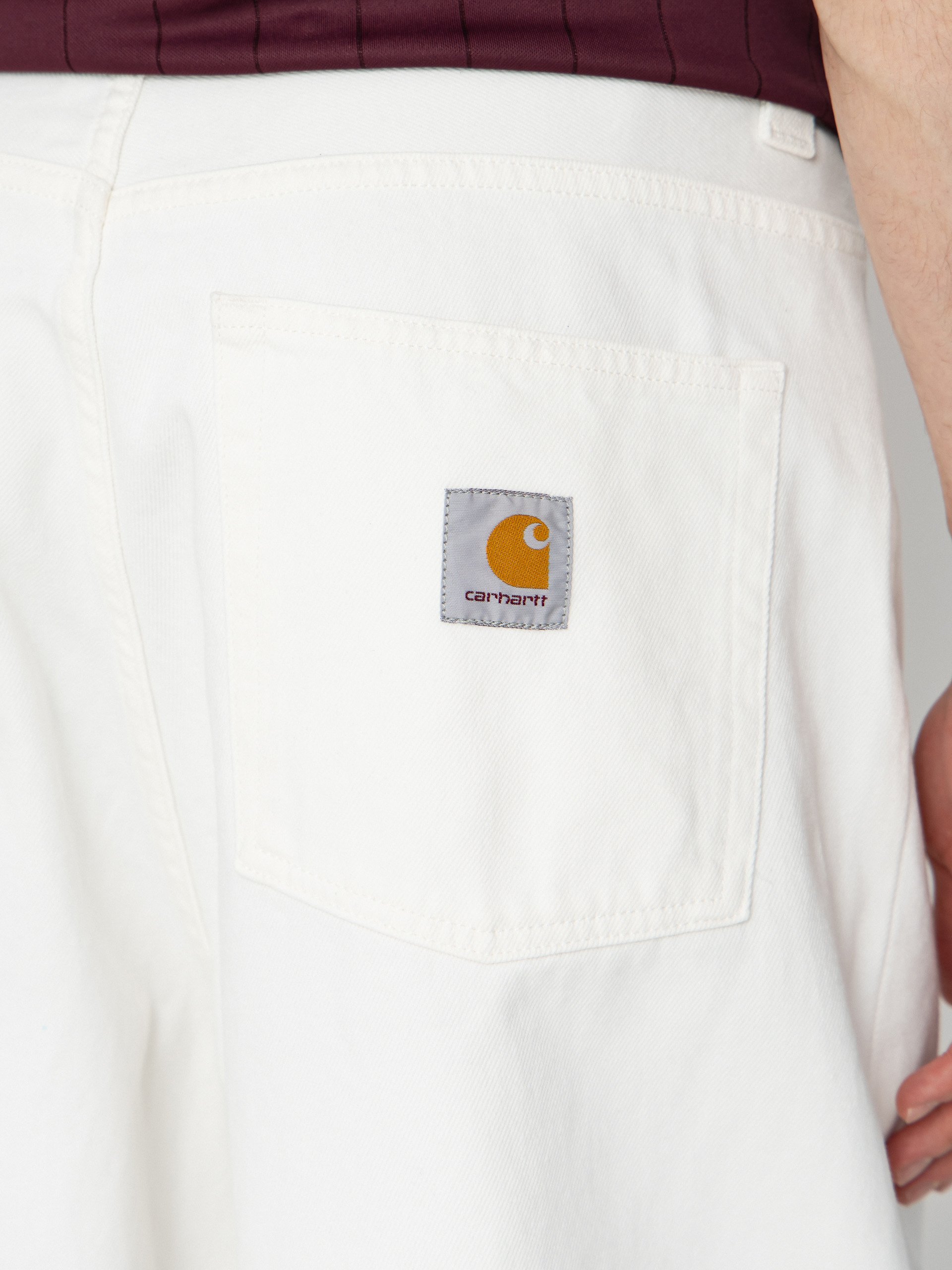Pantaloni Carhartt WIP Brandon (white)
