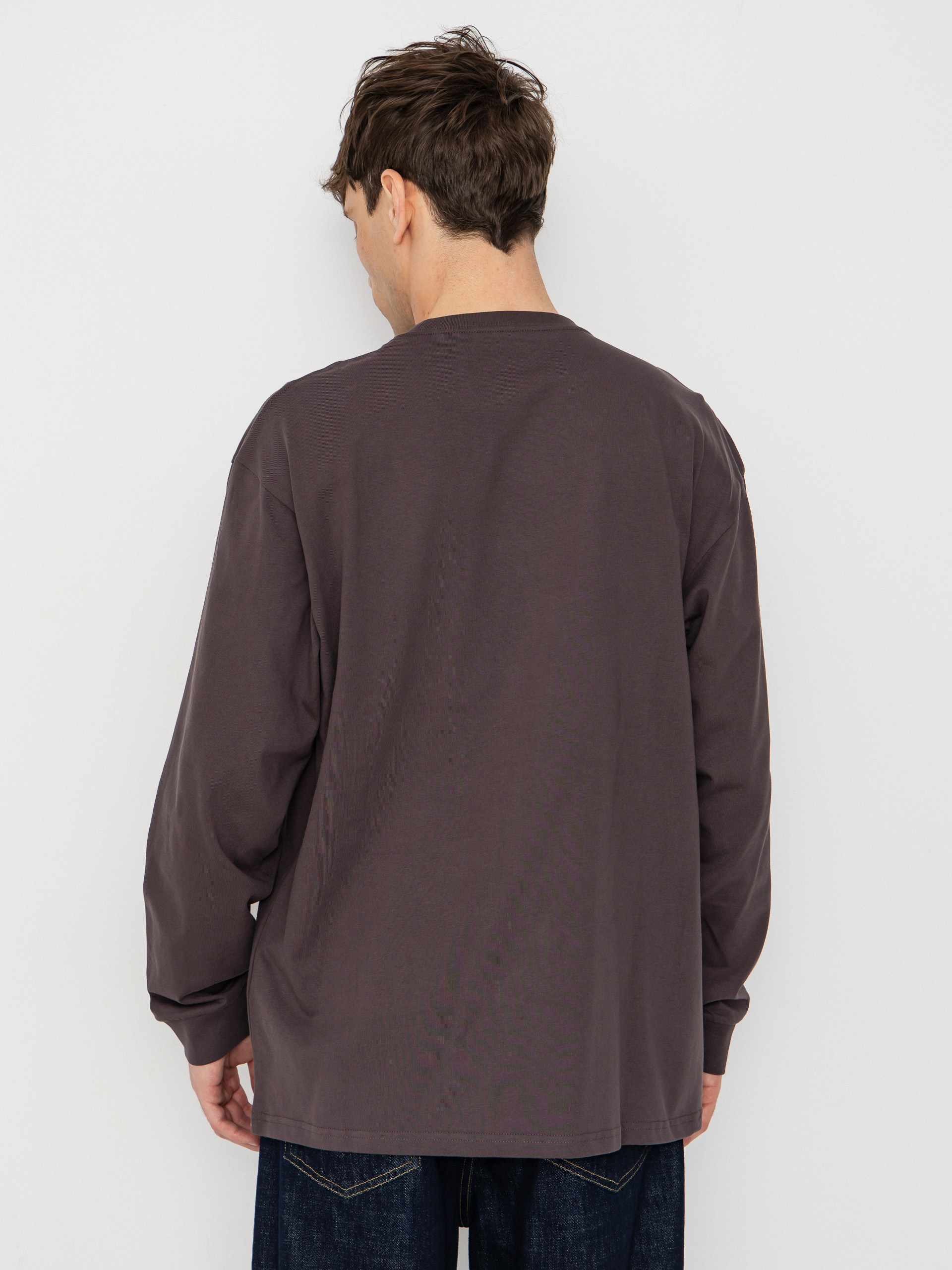Longsleeve Carhartt WIP Chase (shale/gold)