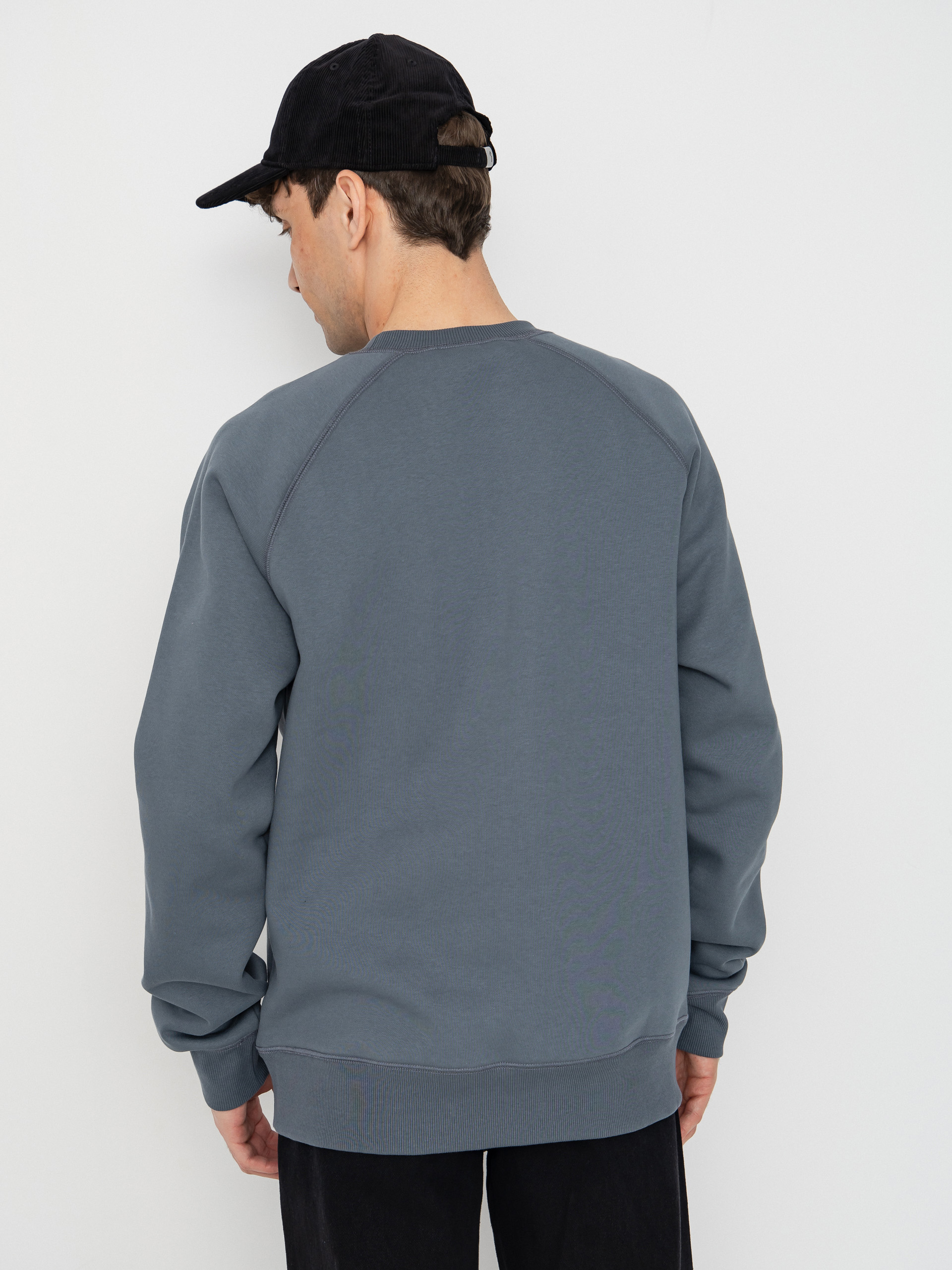 Hanorac Carhartt WIP Chase (cozy blue/gold)