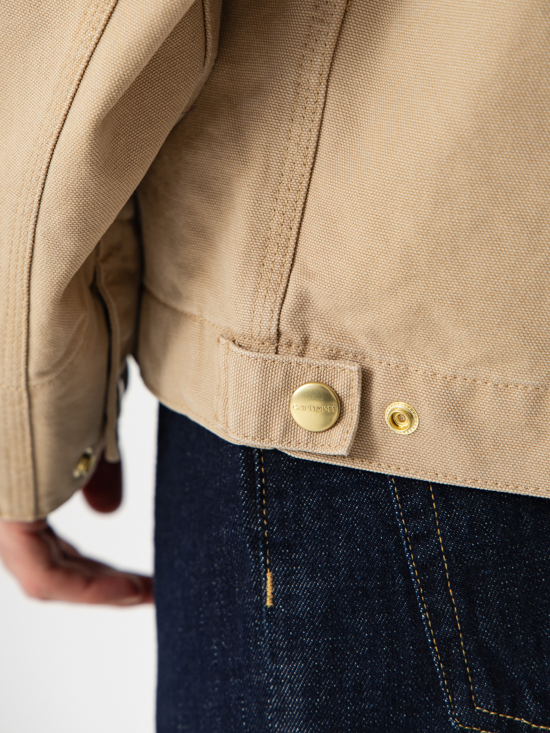 Geacă Carhartt WIP Detroit (dusty h brown/dusty h brown)